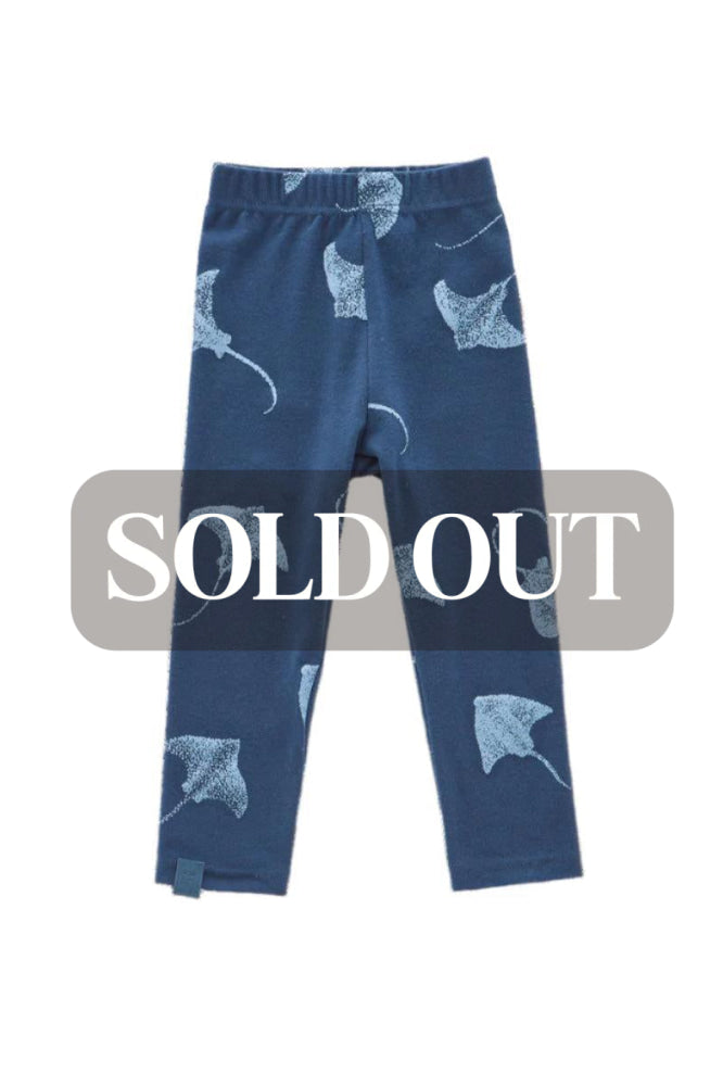 Jersey Leggings - Navy