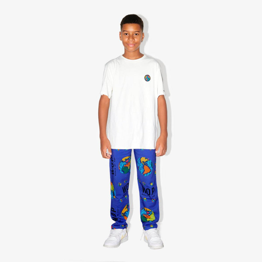 Jogging pants printed "planets"