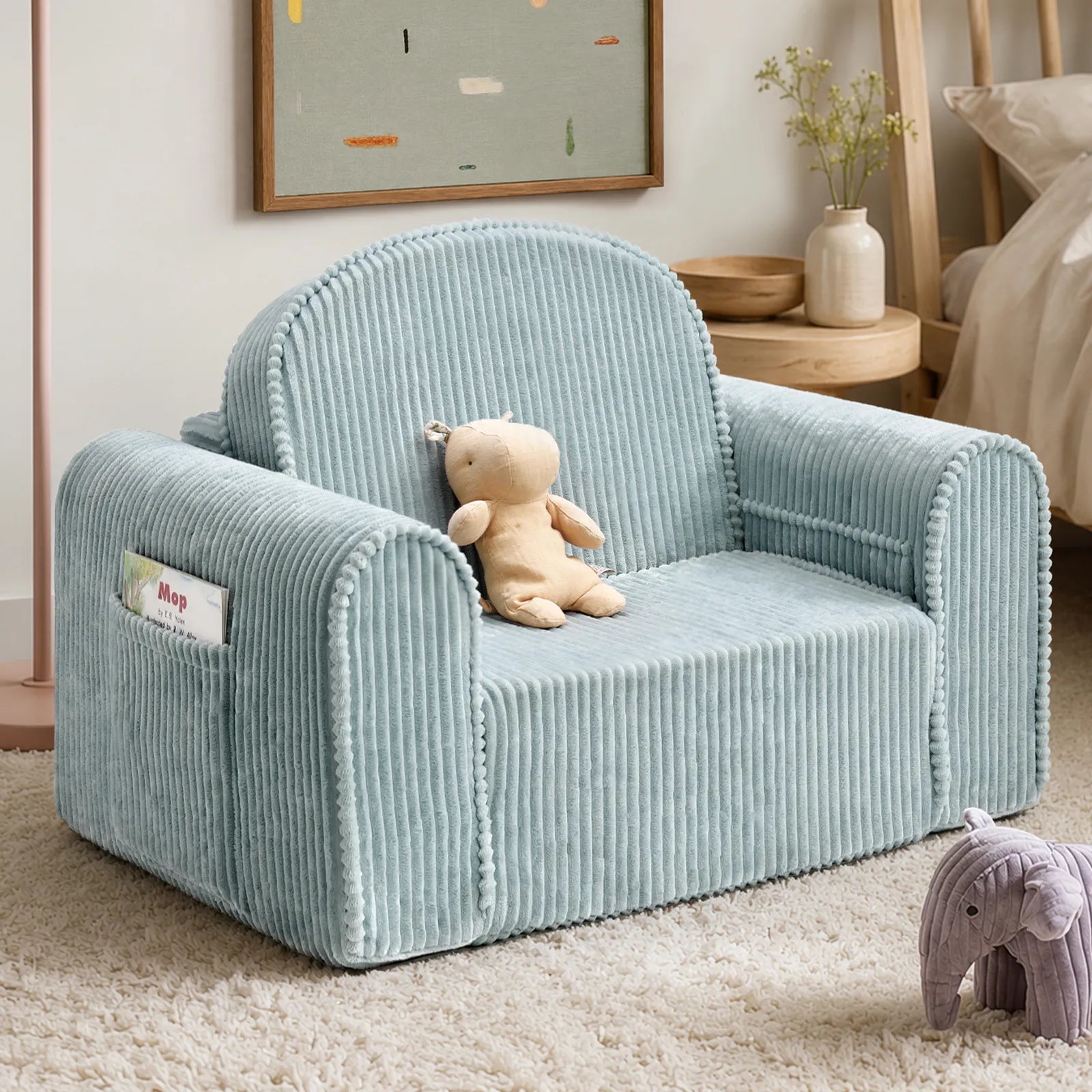 Tiny Land® GentleSnug Corduroy Kid Chair