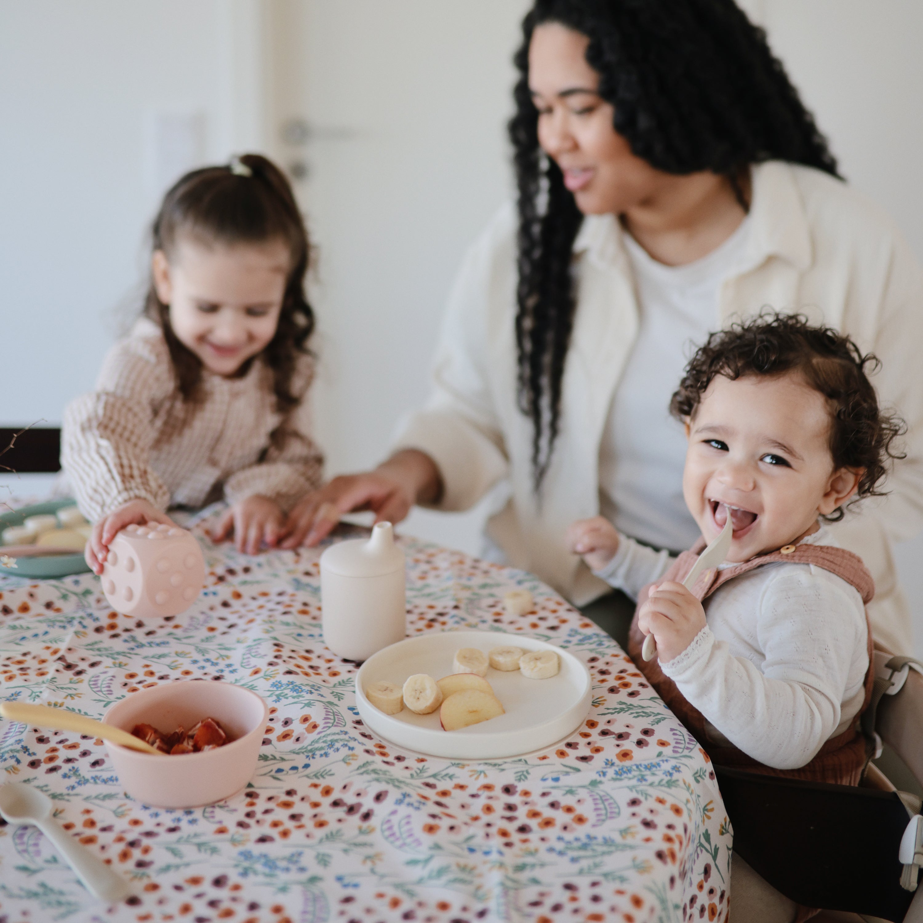 Silicone Feeding Spoons 2-Pack silicone tableware Mushie   