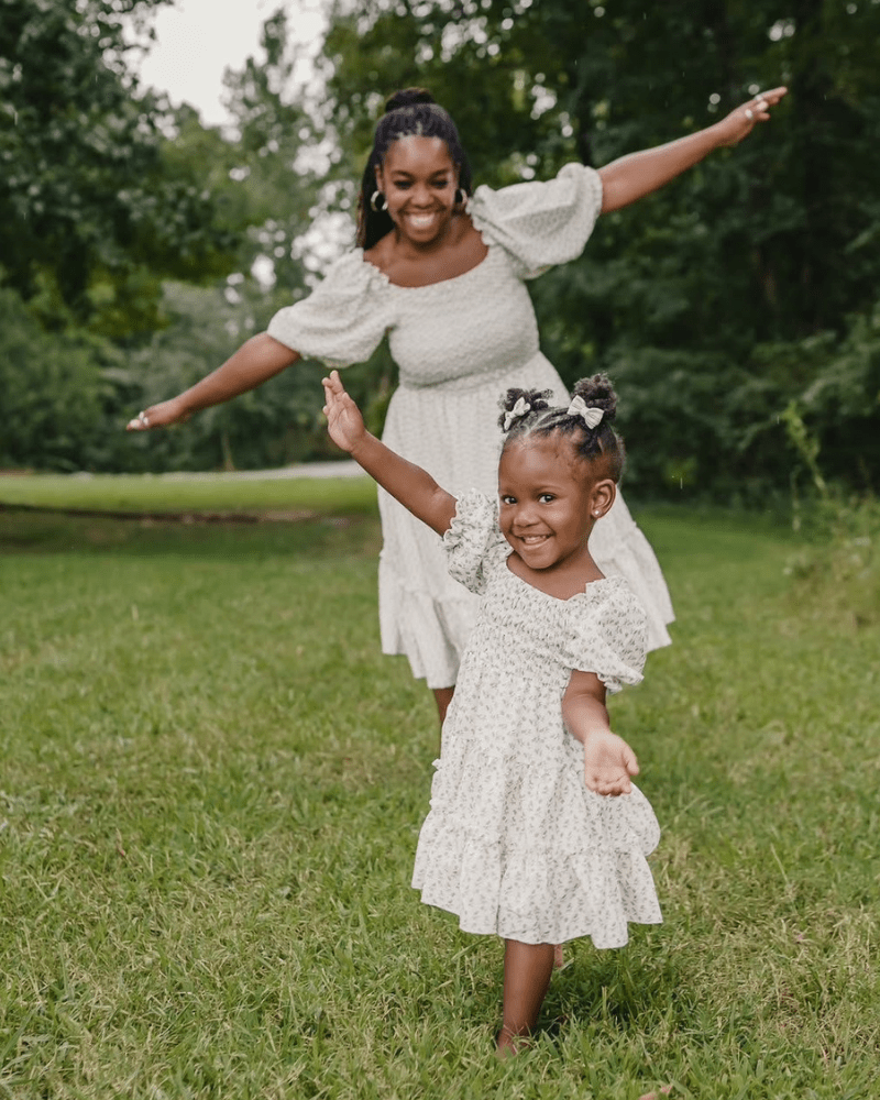 Katherine Dress - Fawn Floral
