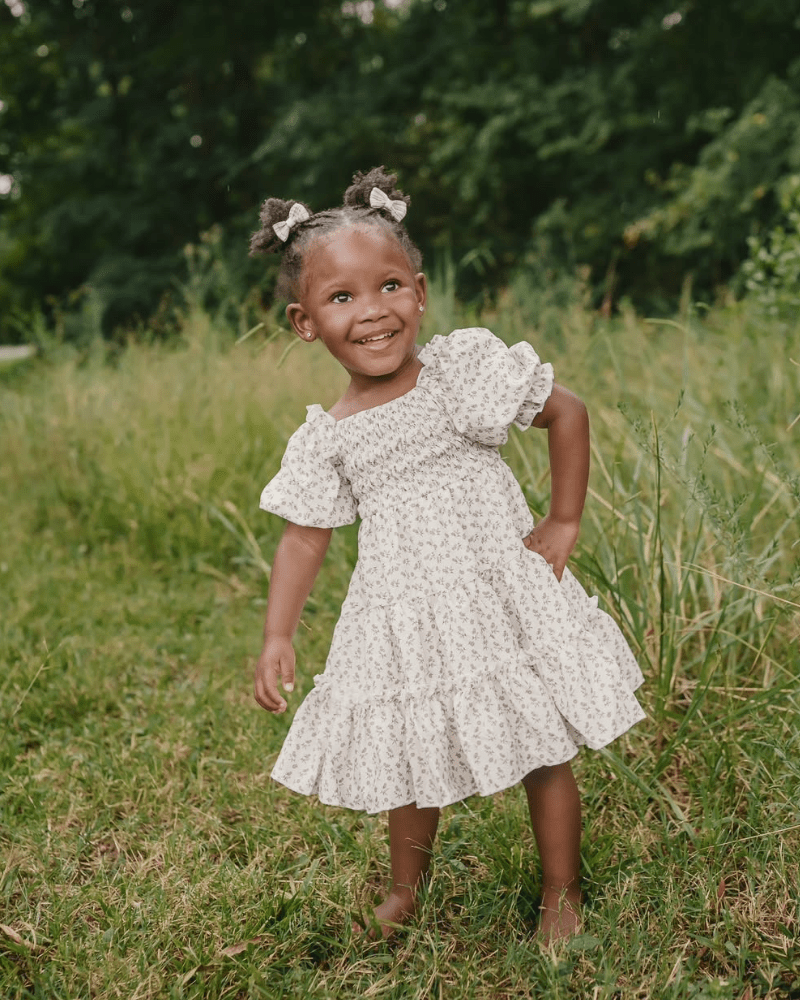 Katherine Dress - Fawn Floral