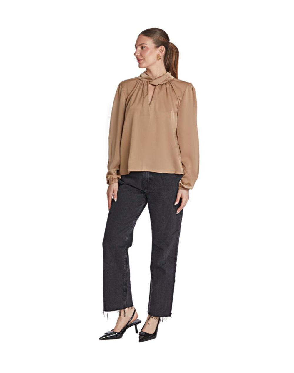 Kendall Top - Beige