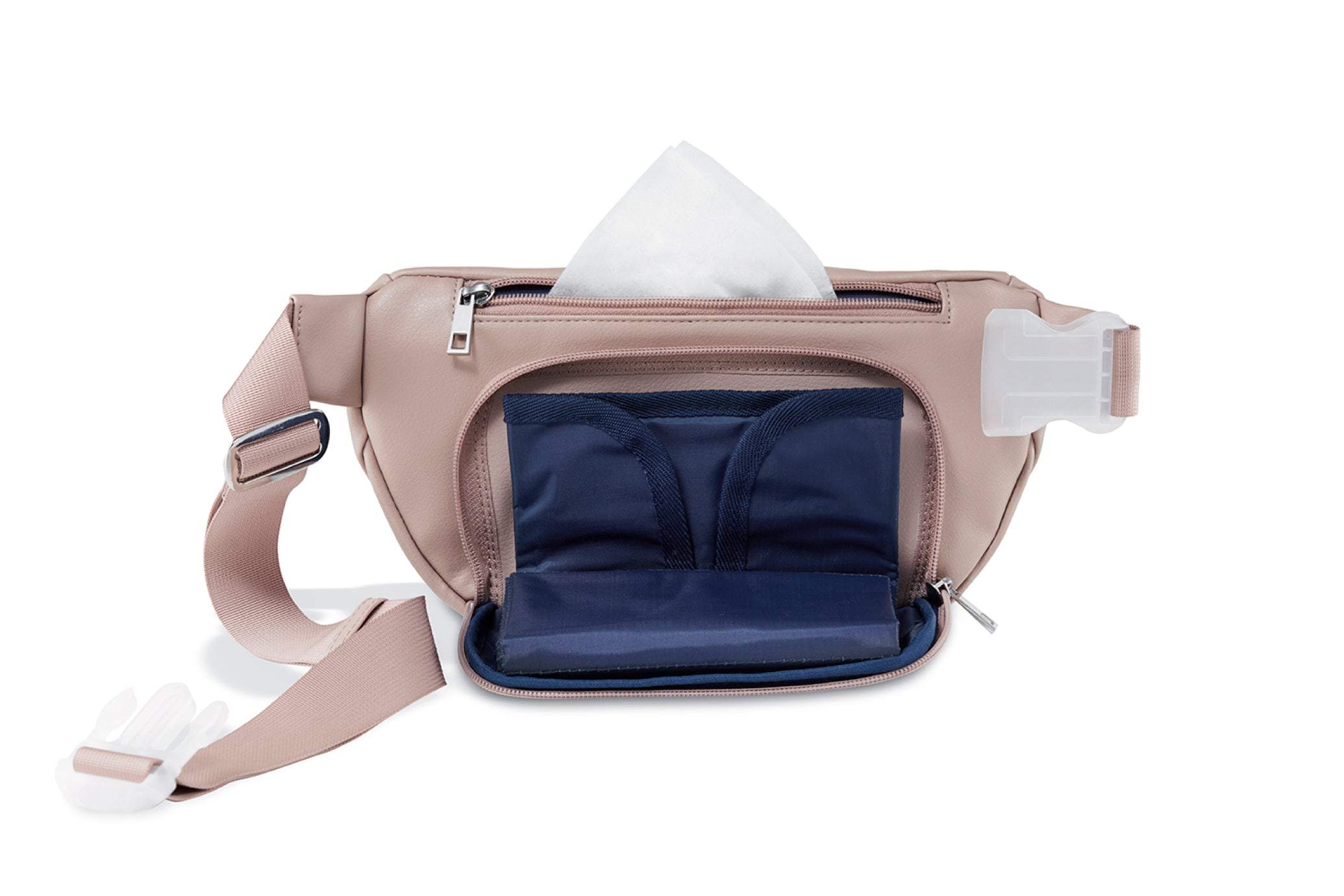 Kibou Travel Diaper Bag - Blush Diaper Bags Kibou   