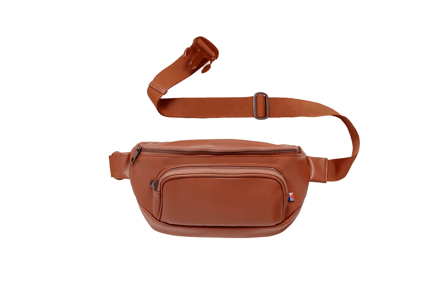 Kibou Travel Diaper Bag - Brown Vegan Leather Bags Kibou   