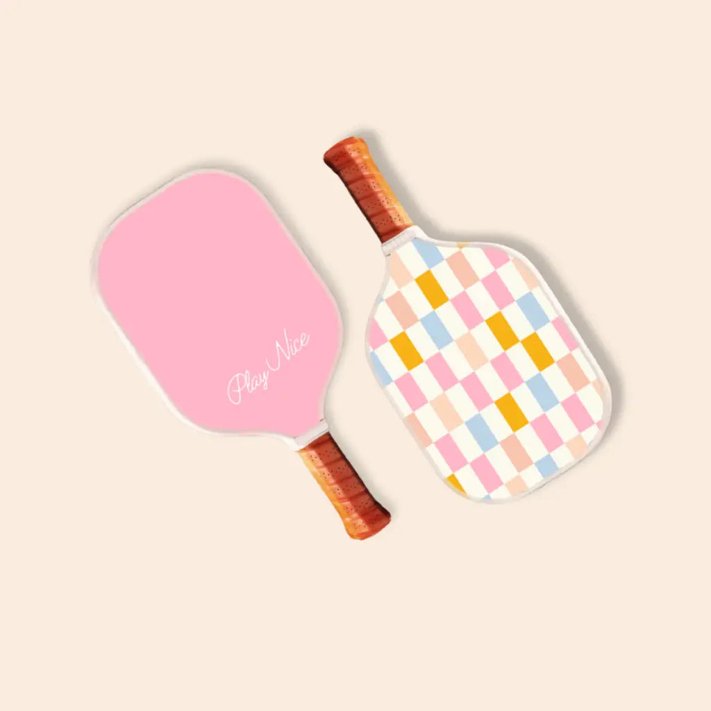 Play Nice Kids Pickleball Paddle in Sherbert