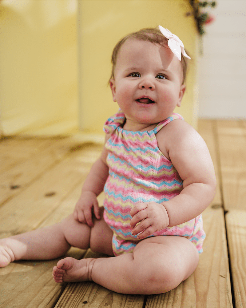 Kimora Bubble Romper - Color Me Happy