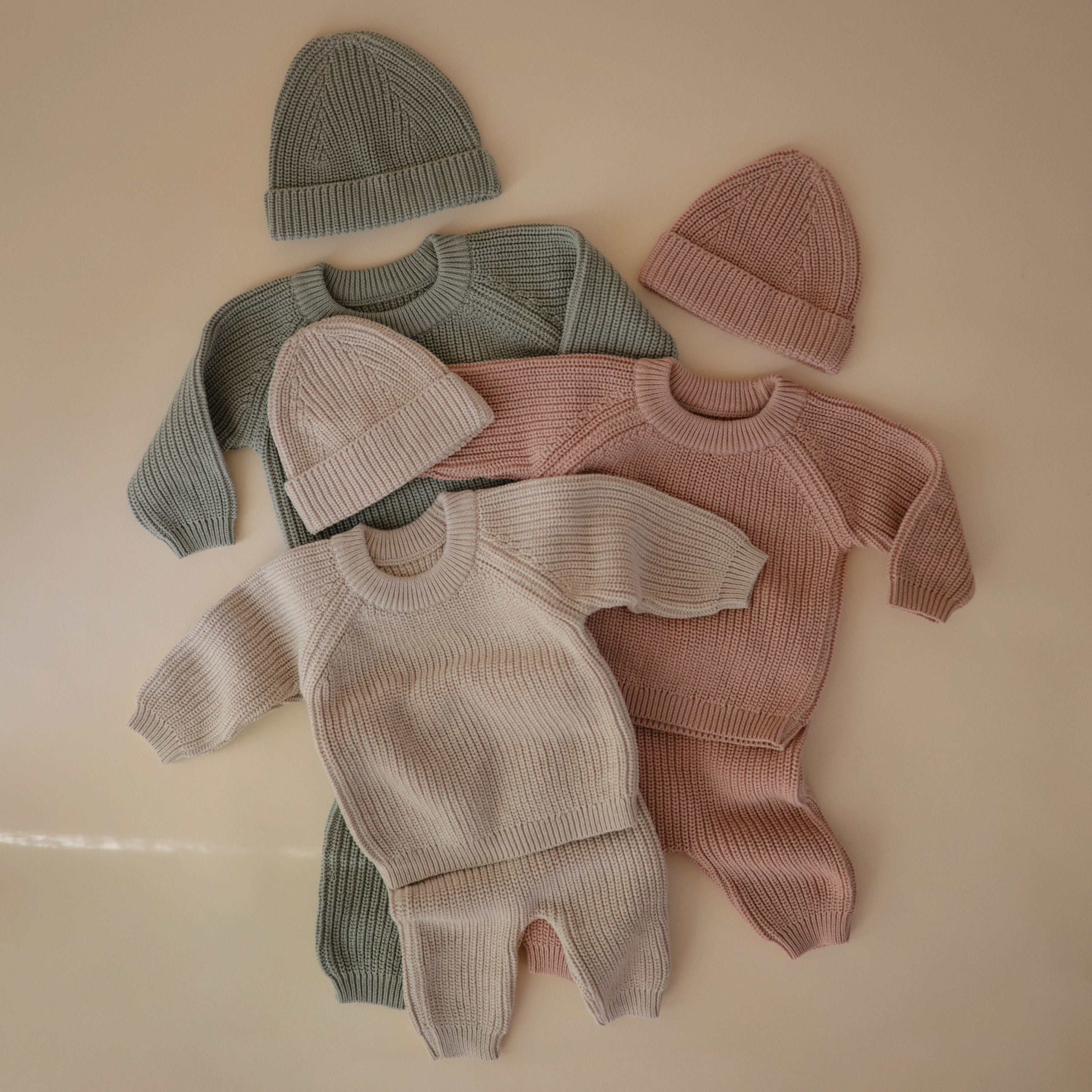 Chunky Knit Sweater Baby Clothes Mushie   