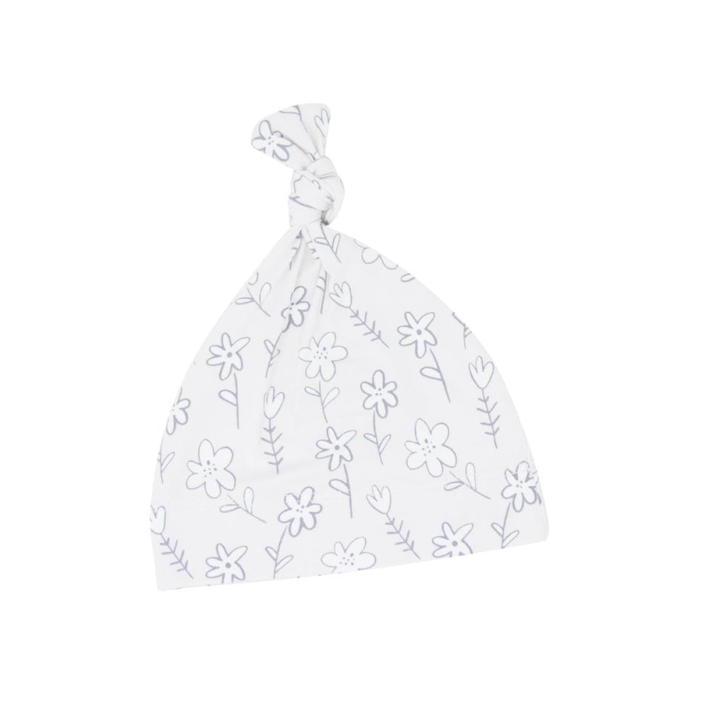 Knot Hat - Grey Doodle