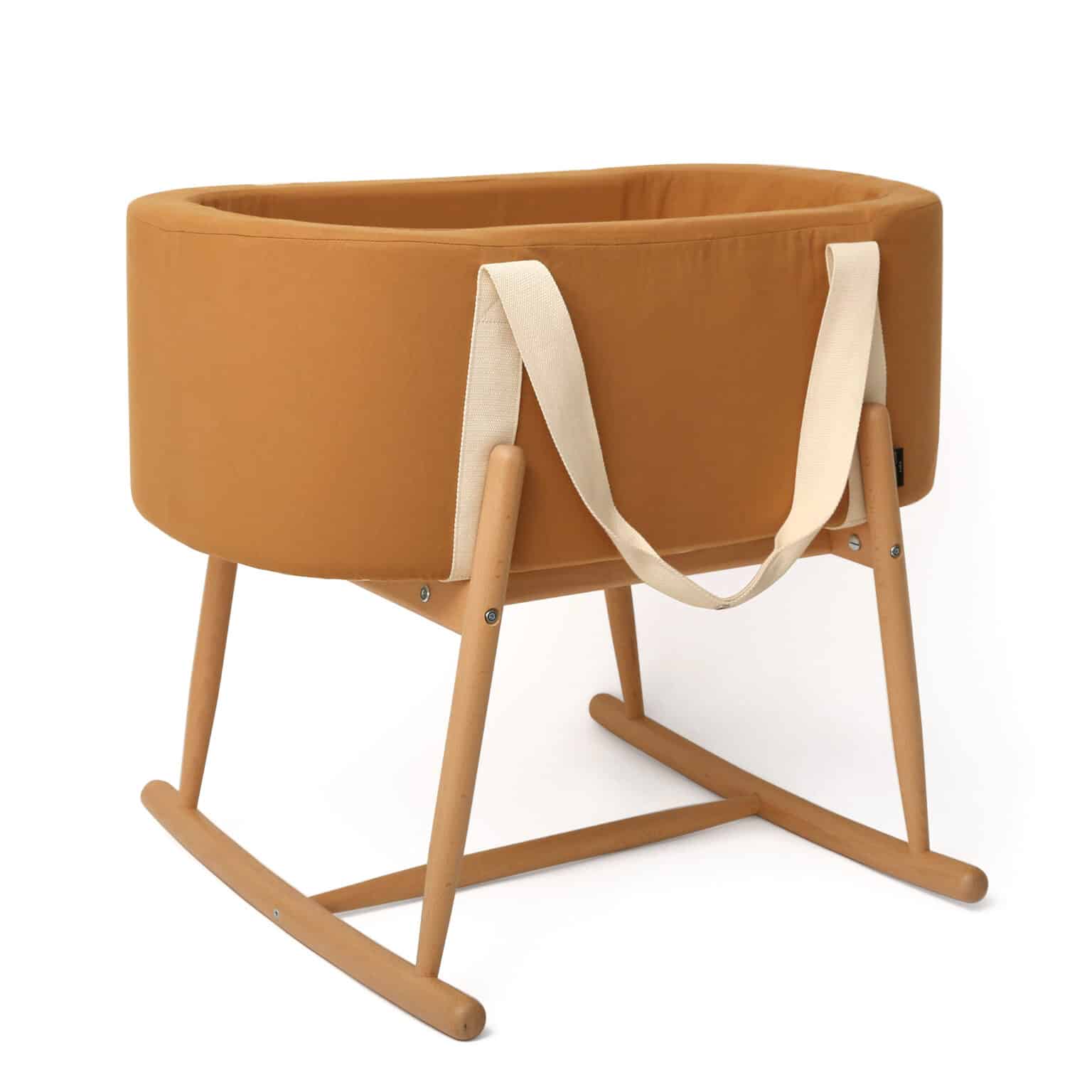 KUKO Moses Basket - Camel Baby Bed Charlie Crane   