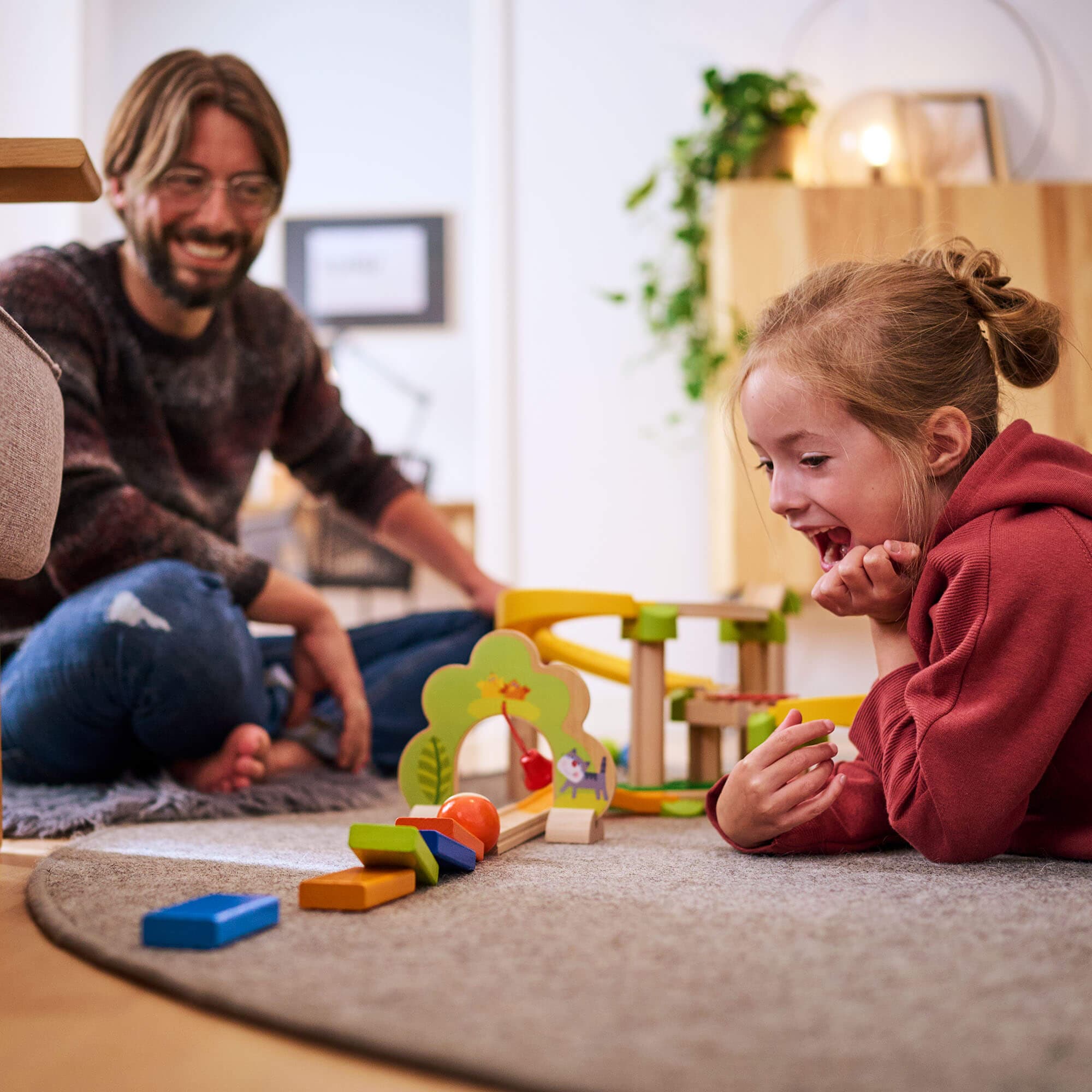 Kullerbu Sim-Sala-Kling Wooden Track Set