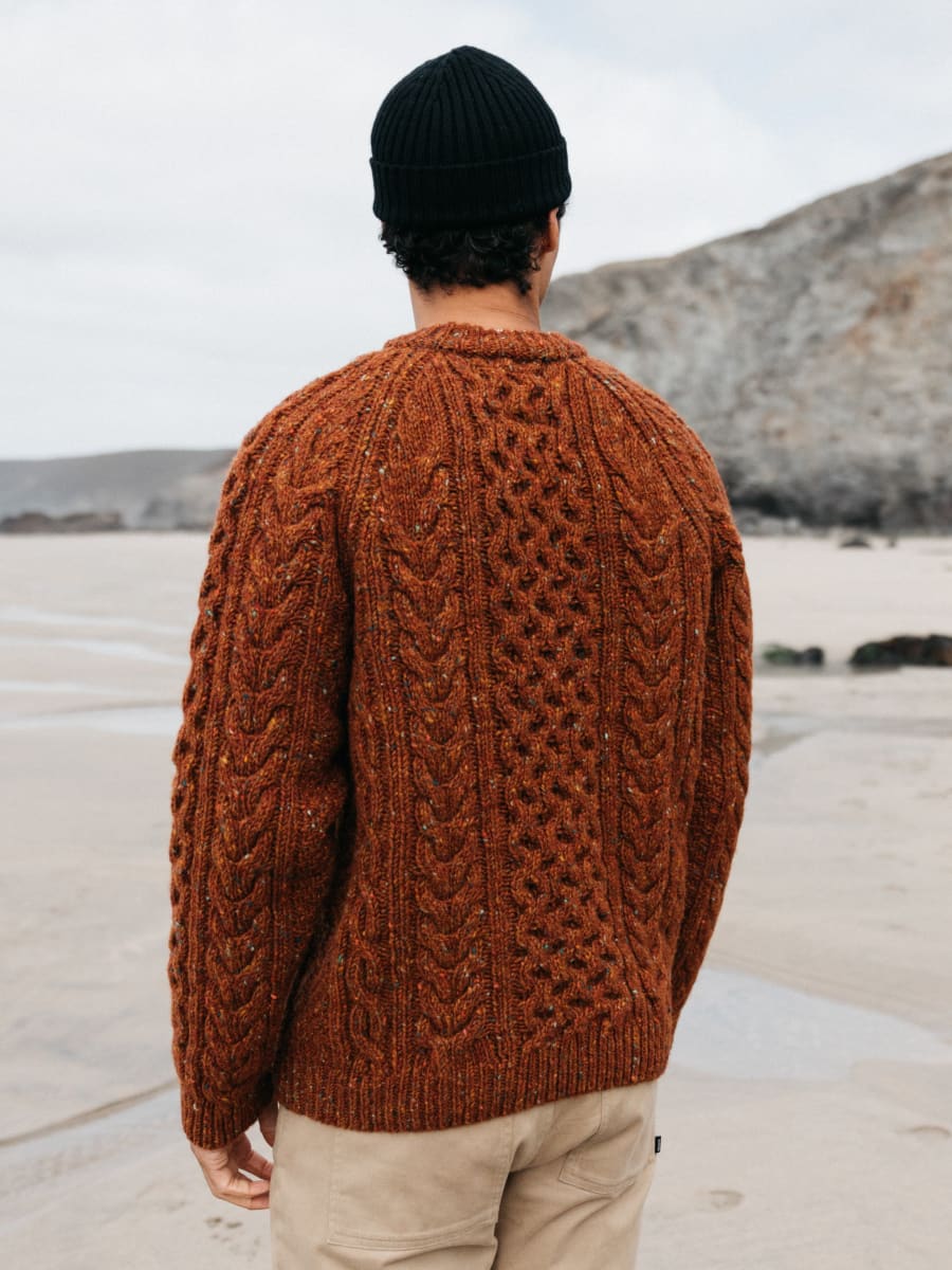 Men's Cabet Jumper - Copper