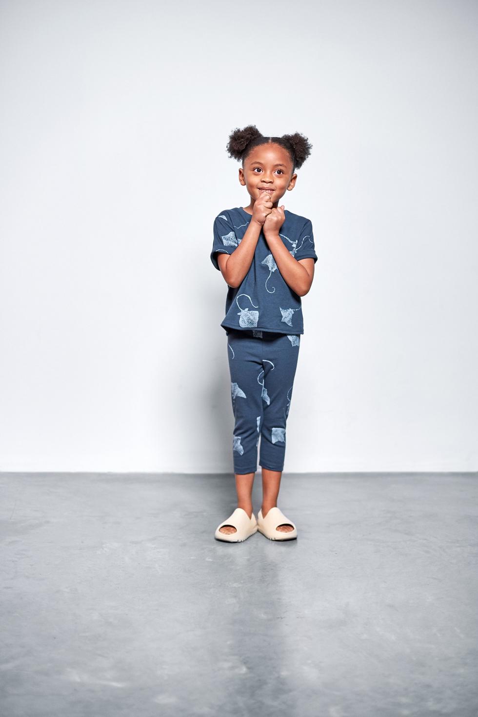 Jersey Leggings - Navy