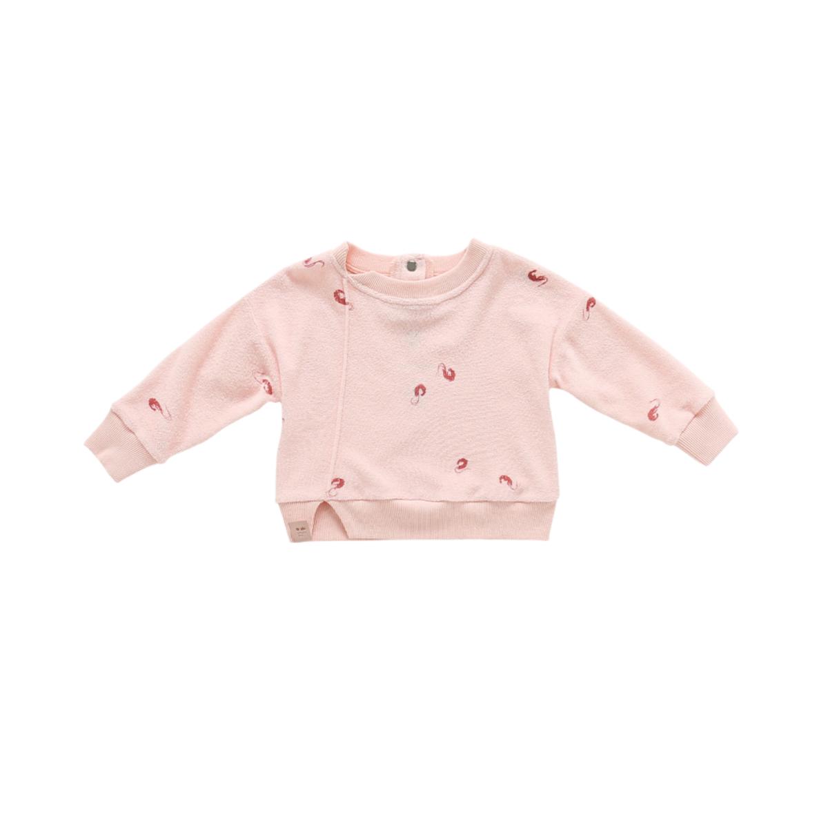 Baby Terry Sweatshirt - Pink