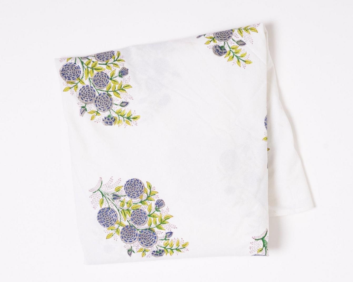 Round Tablecloth - Bleu