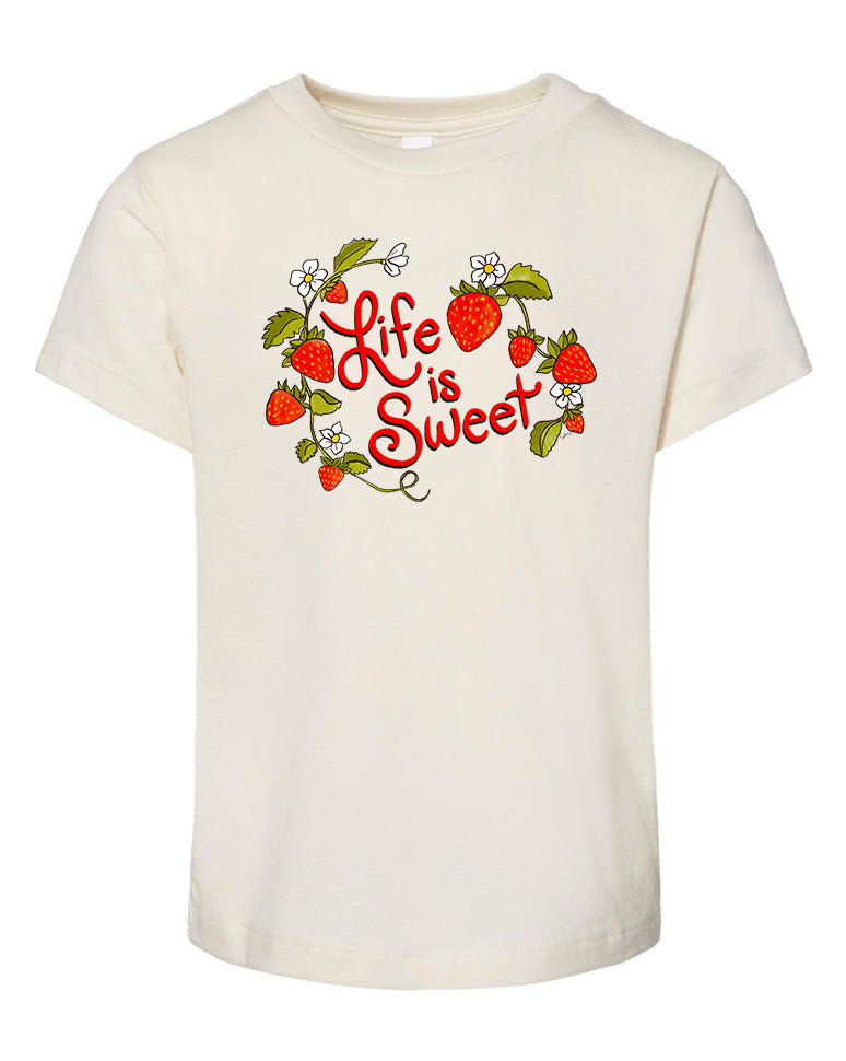 Life is Sweet - Natural [Children's Tee] Onesie Raising Tito   