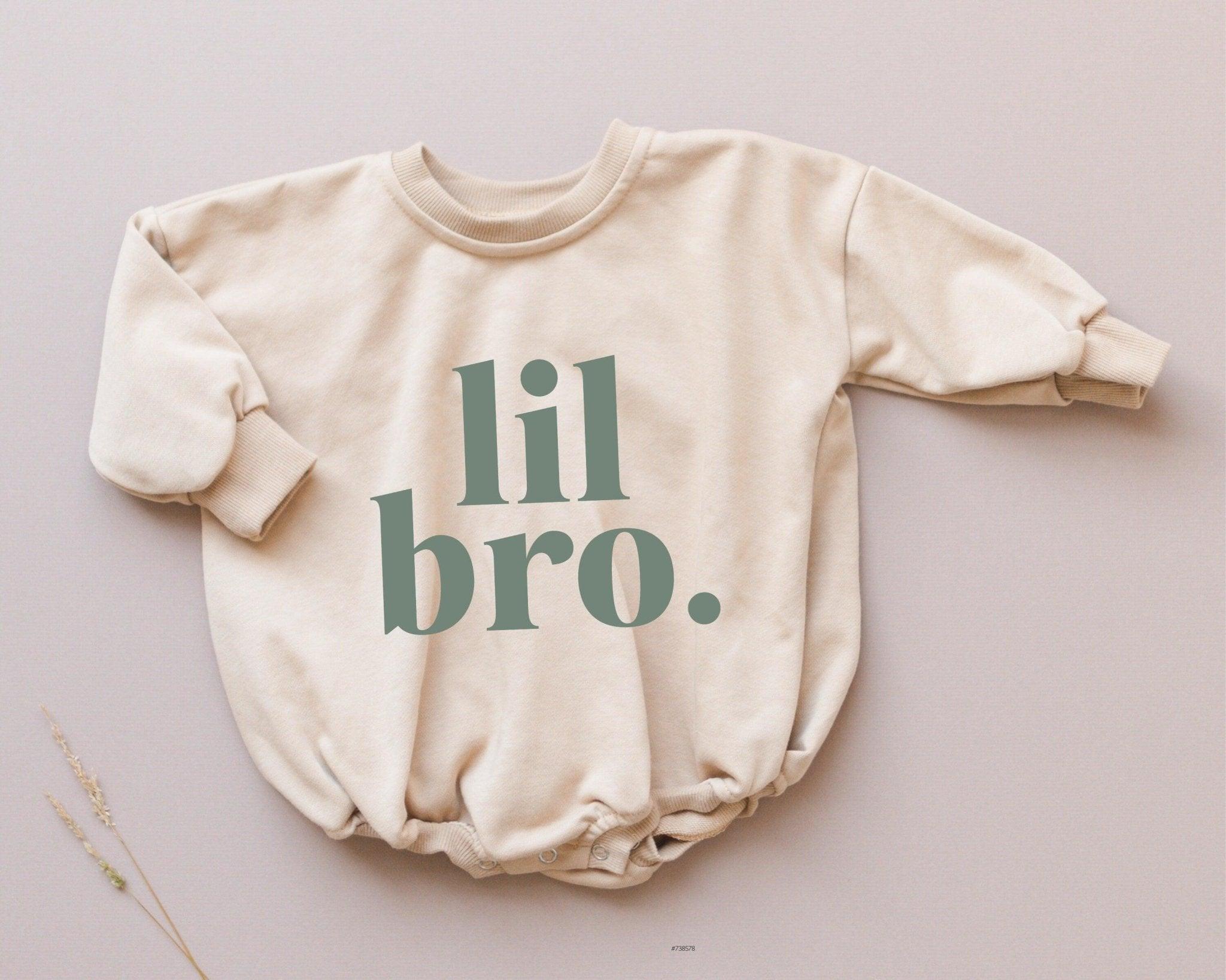 Lil Bro Sweatshirt Romper - more colors