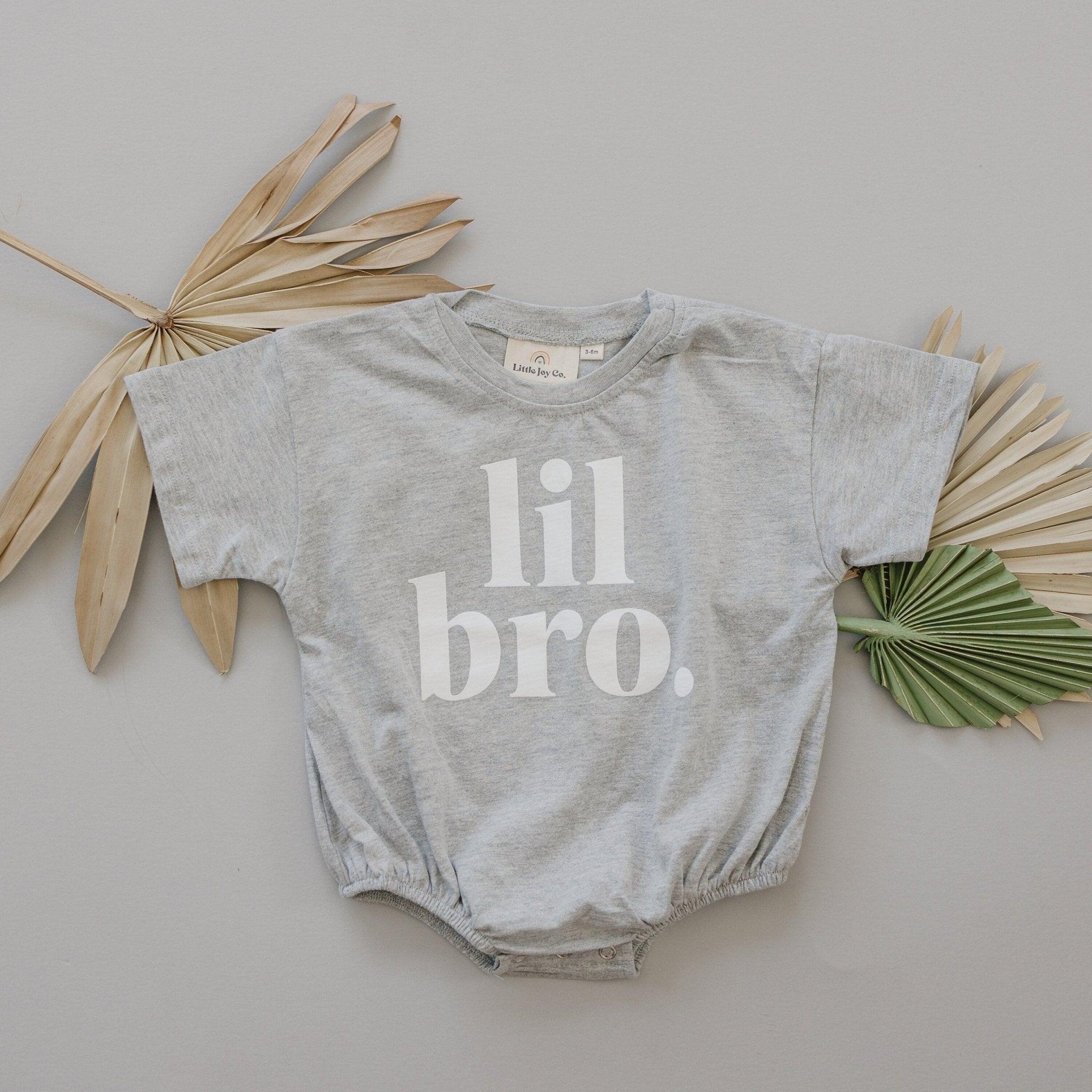 Lil Bro T-Shirt Romper - more colors