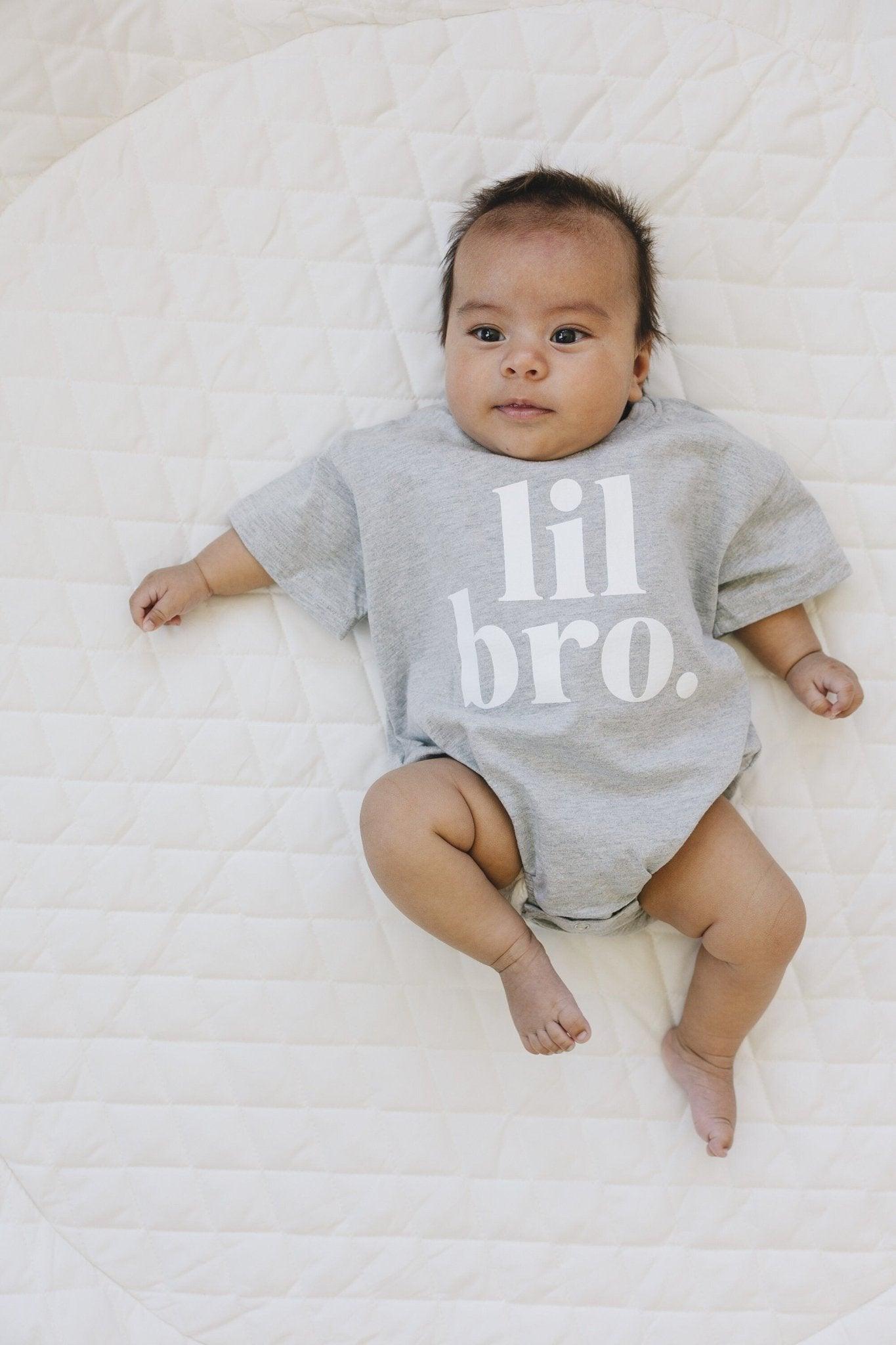 Lil Bro T-Shirt Romper - more colors