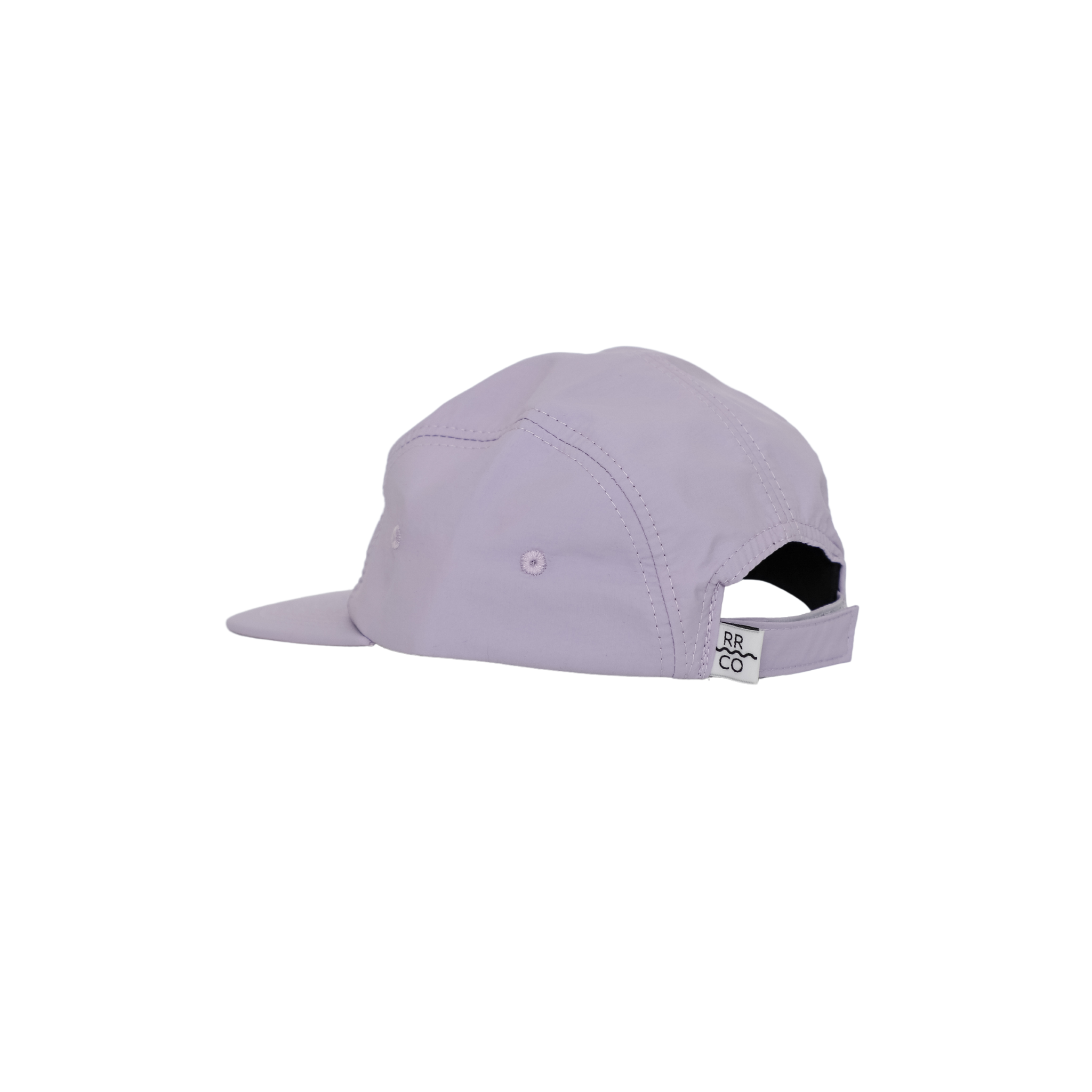 Nylon Five-Panel Hat in Lilac