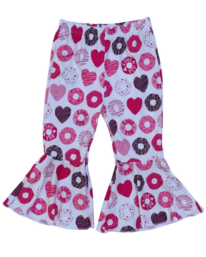 Lina Pleated Bell Bottoms - Sweet Valentine