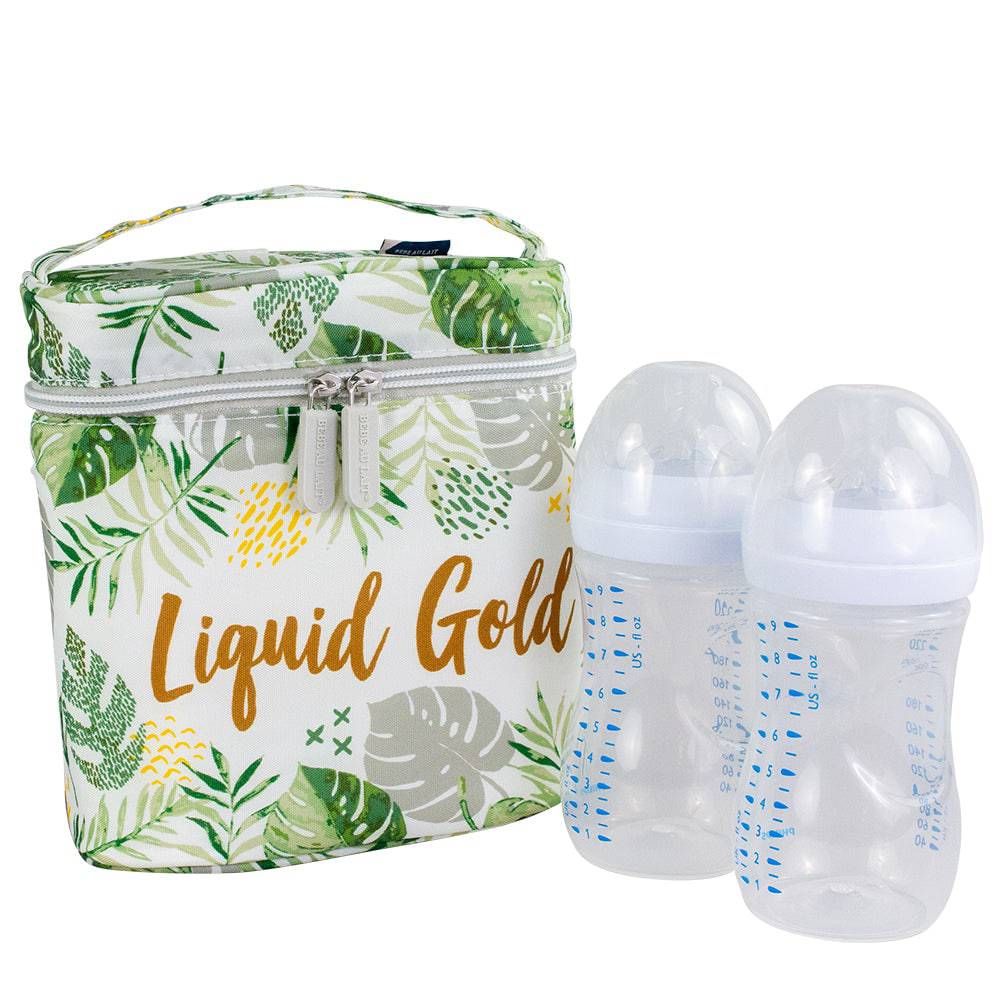 Liquid Gold Insulated Bottle Bag Bottle Bag Bebe au Lait   