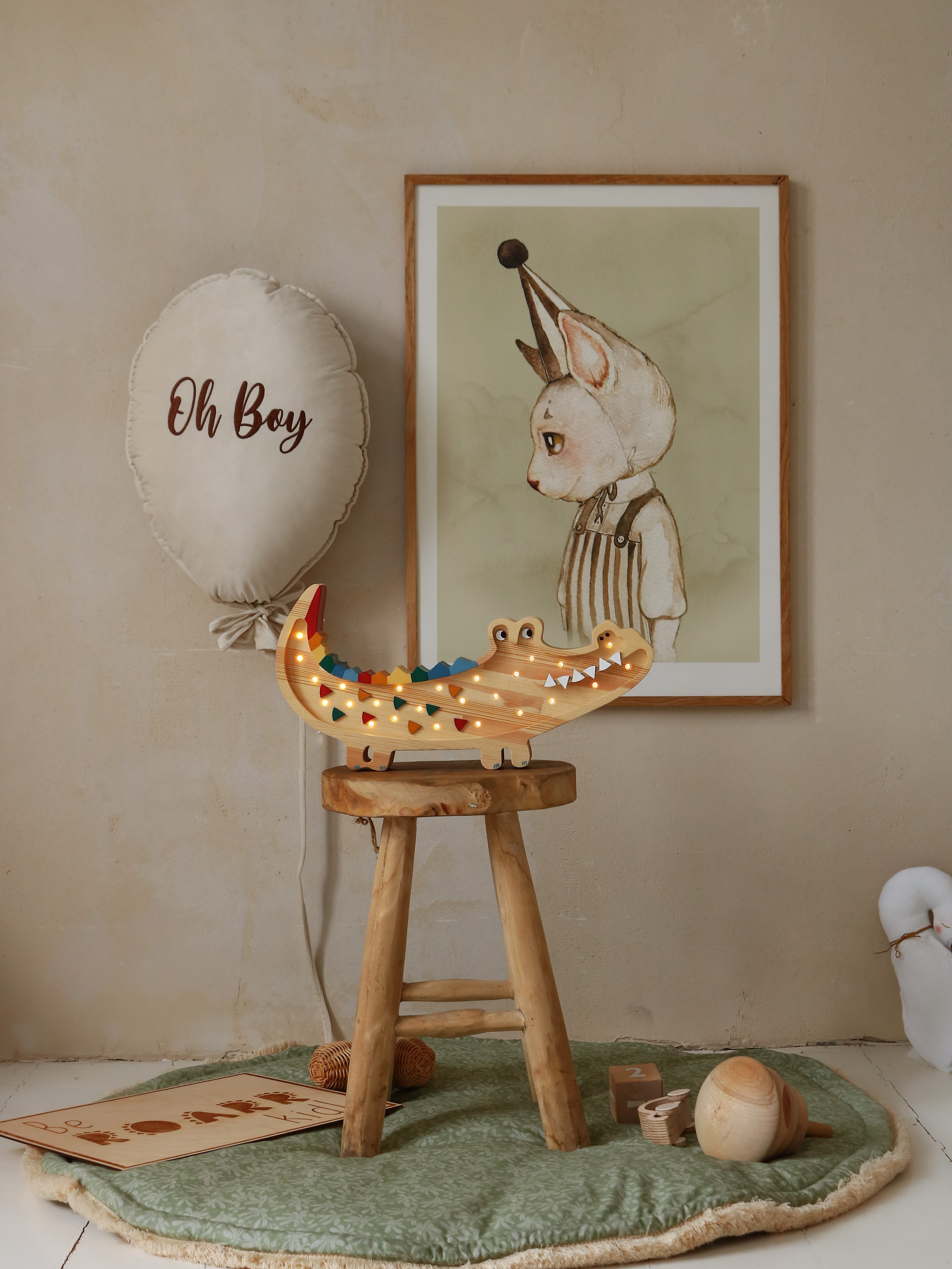 Little Lights Crocodile Lamp