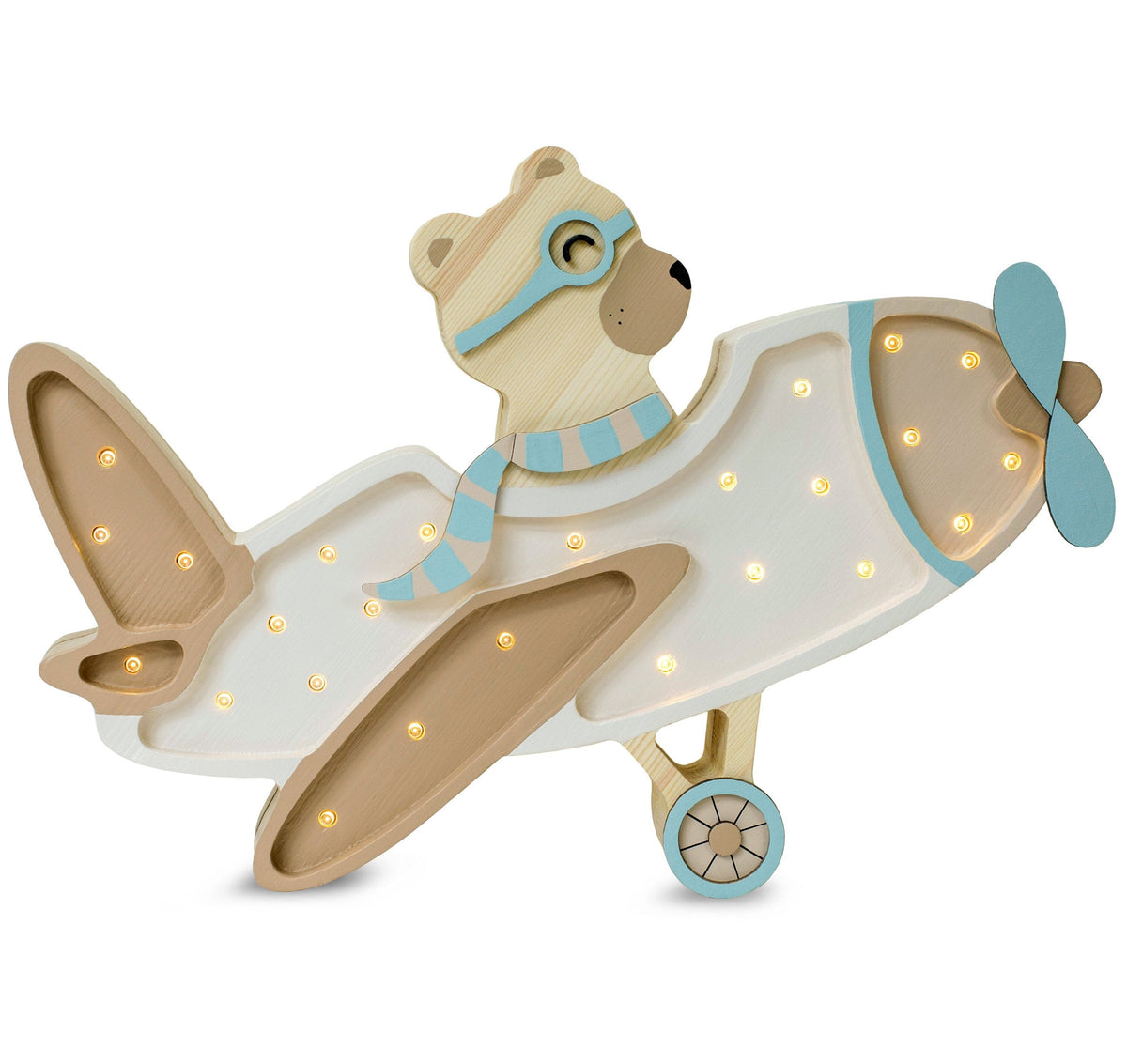 Little Lights Vintage Plane Lamp
