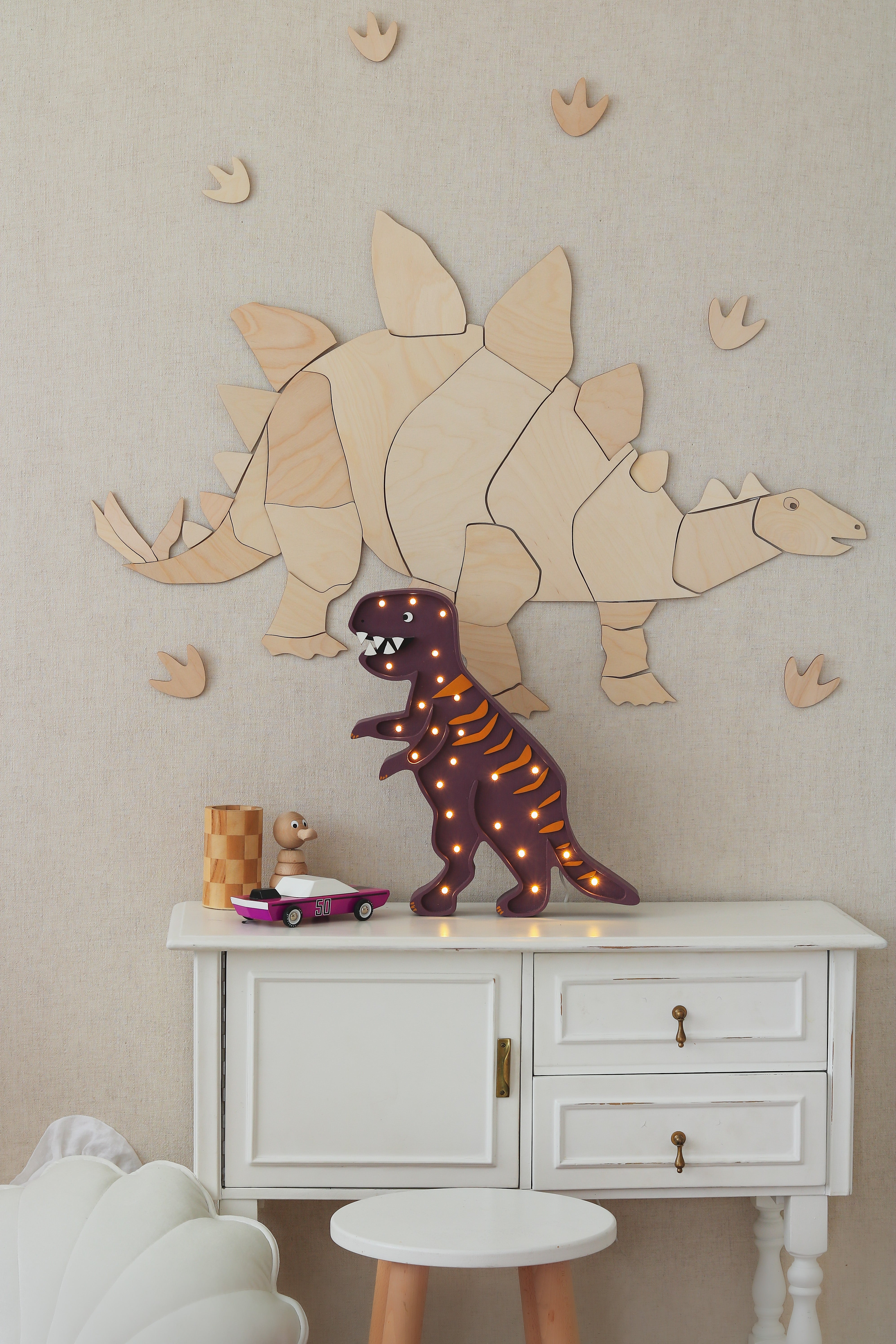 Little Lights T Rex Lamp