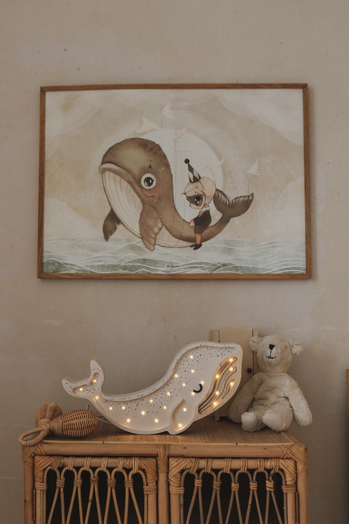 Little Lights Whale Lamp