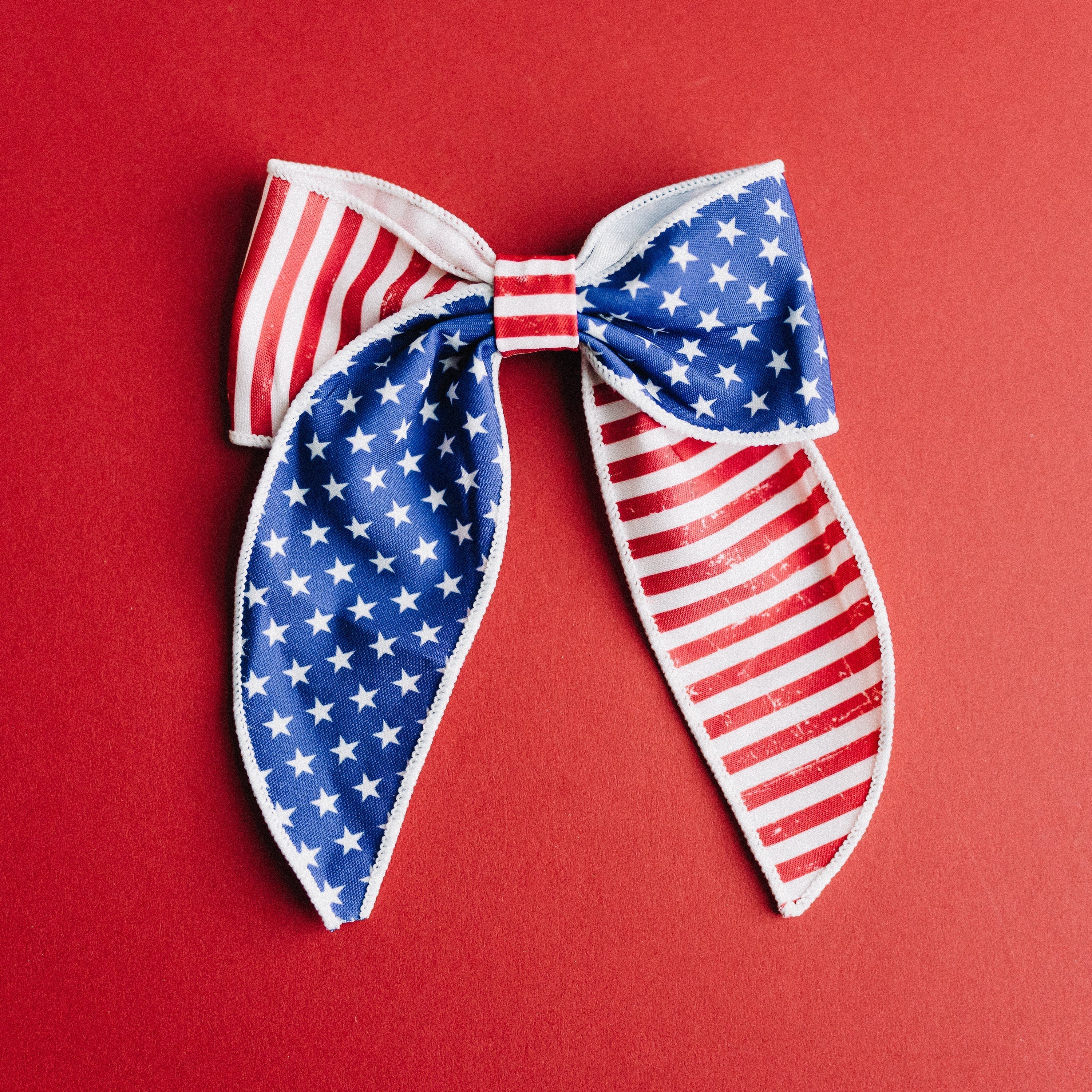 Patriotic Little Love Bug Bows