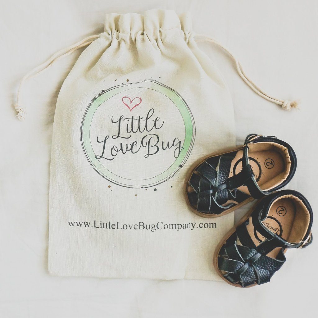 Little Love Bug Dust Bag (Cotton Draw String)