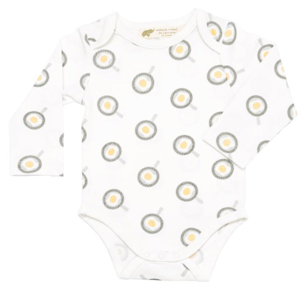 Long Sleeve Jack + Jill Bodysuit - Break an Egg