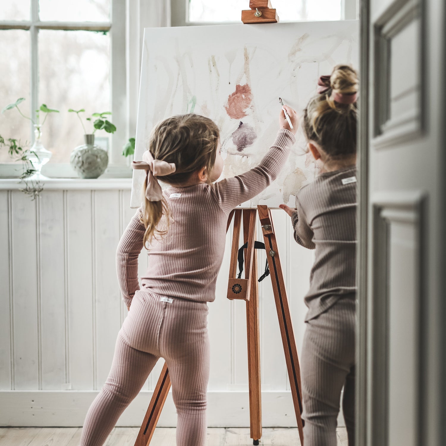 The Legging - Mauve Leggings Lovely Littles   