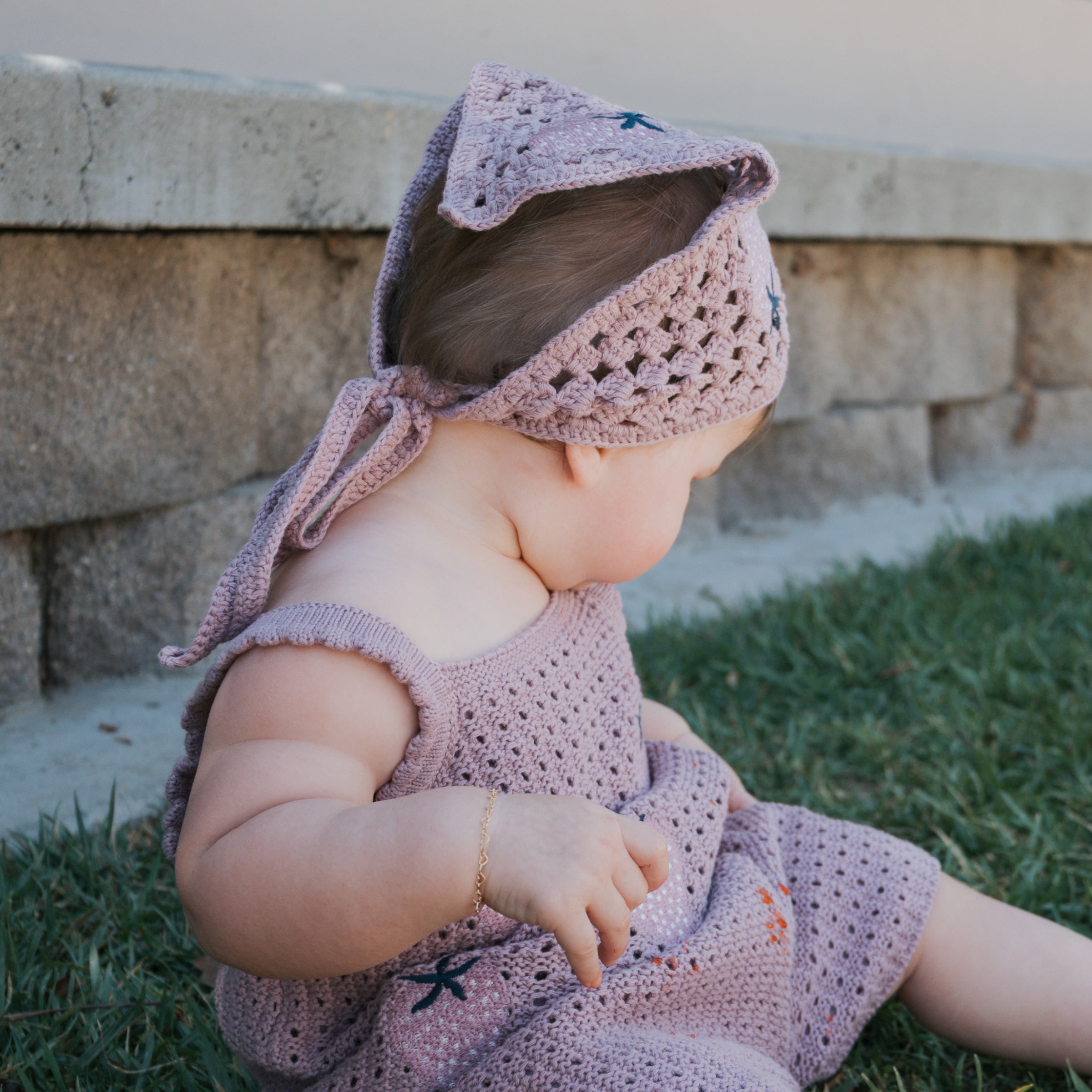 Girl's Knit Short Set | Matilda