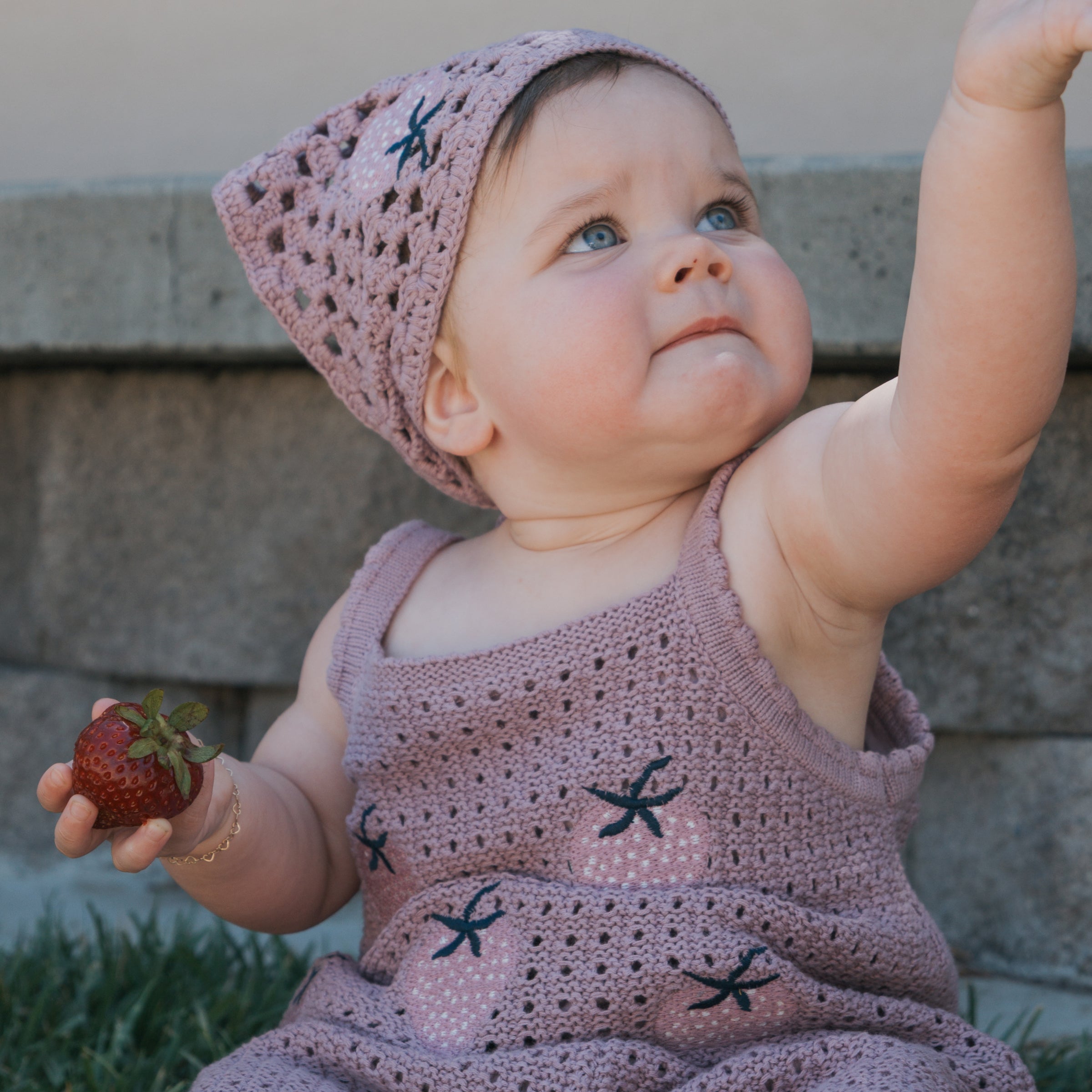 Girl's Knit Short Set | Matilda
