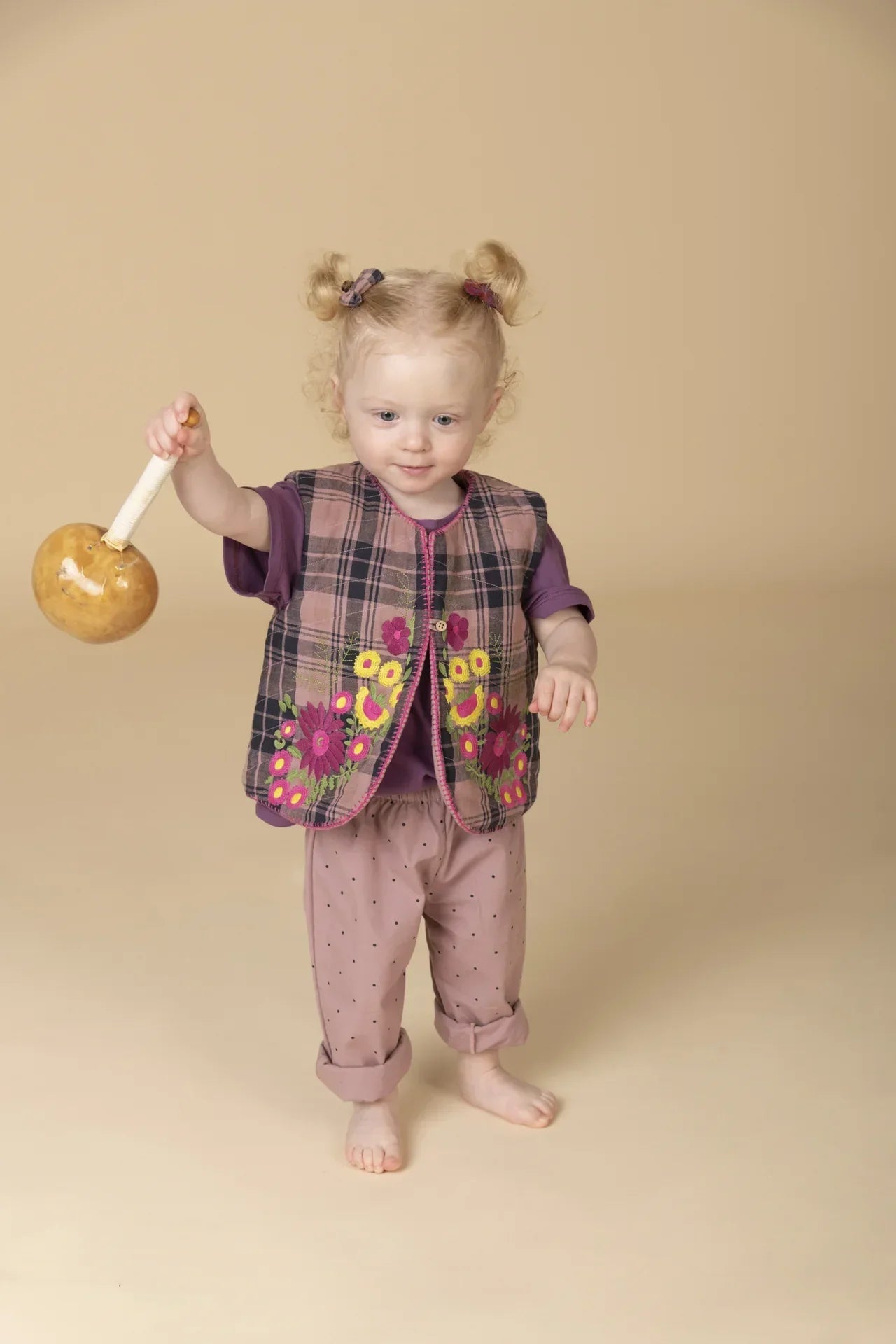 Baby Vest - Woodrose