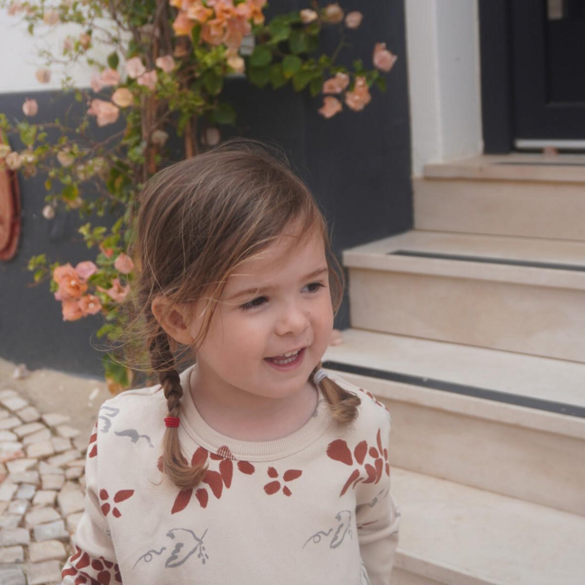 Organic Pima Cotton Kids Dress - Peace