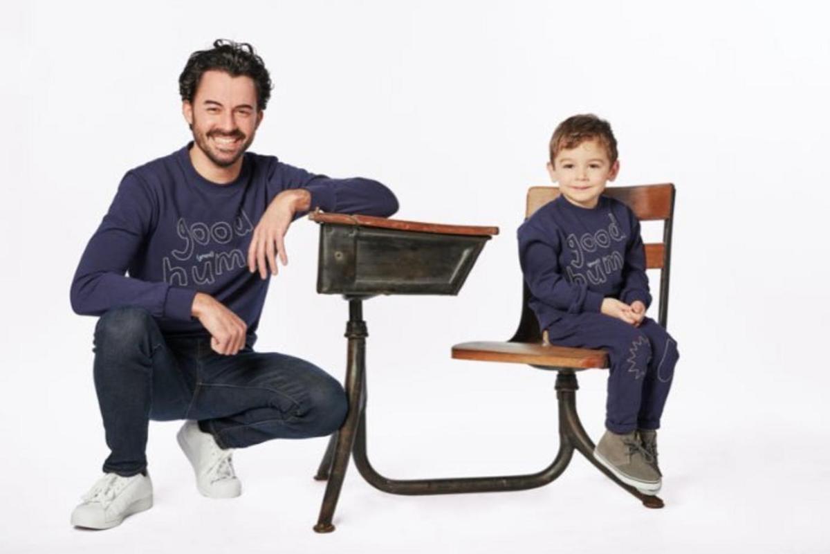Good Human Kid Sweatshirt - Navy