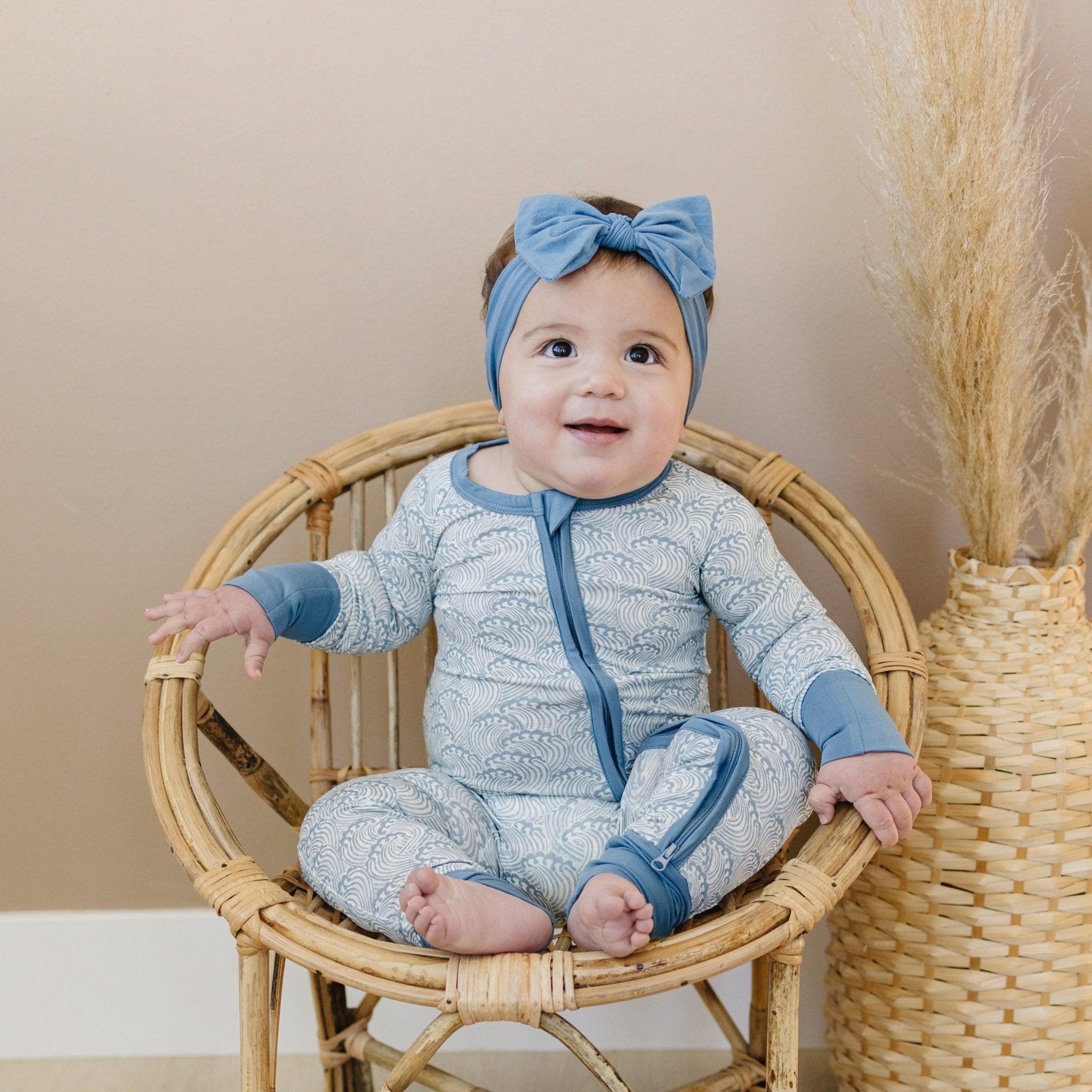 Making Waves Bamboo Zippy Romper