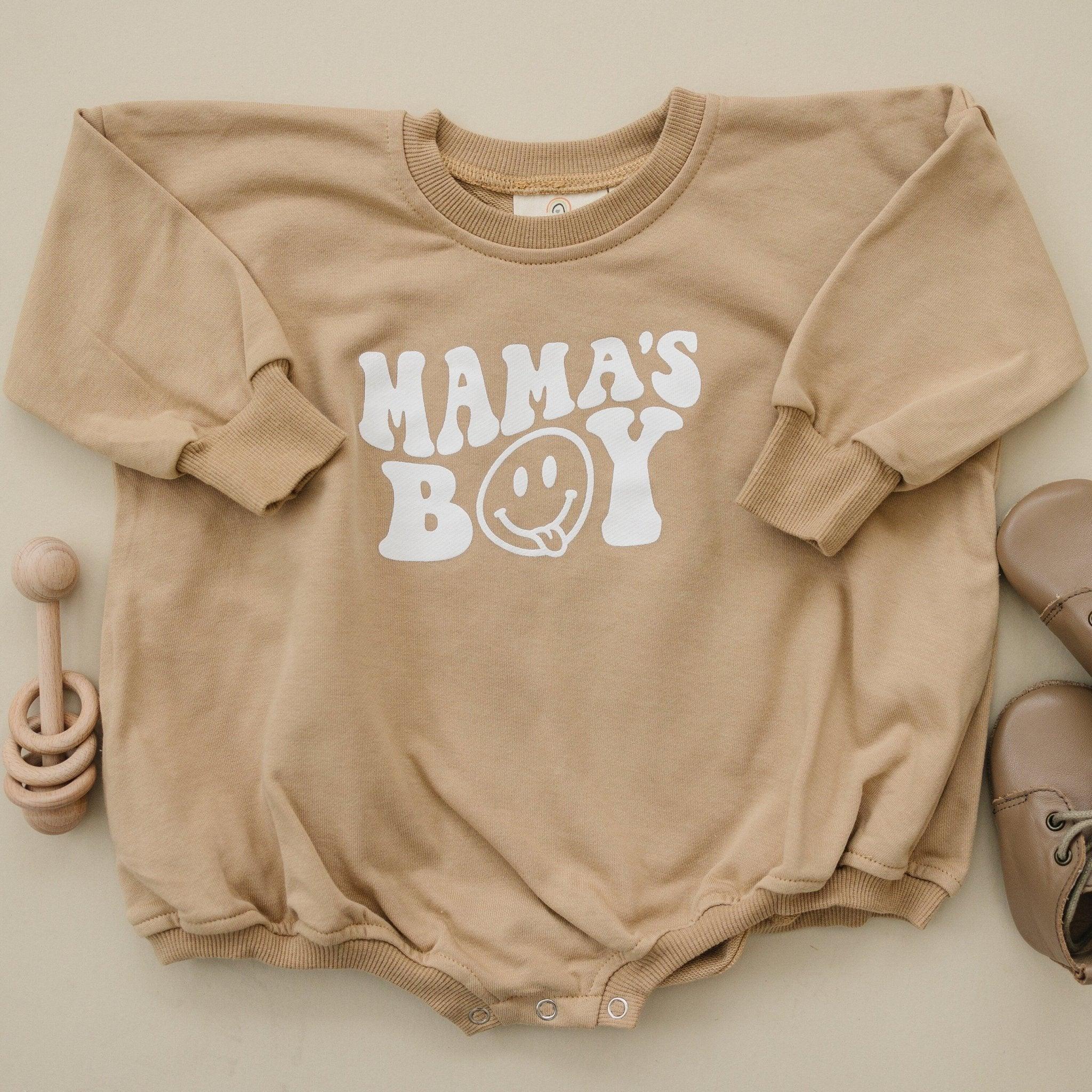 Mama's Boy Sweatshirt Romper - more colors