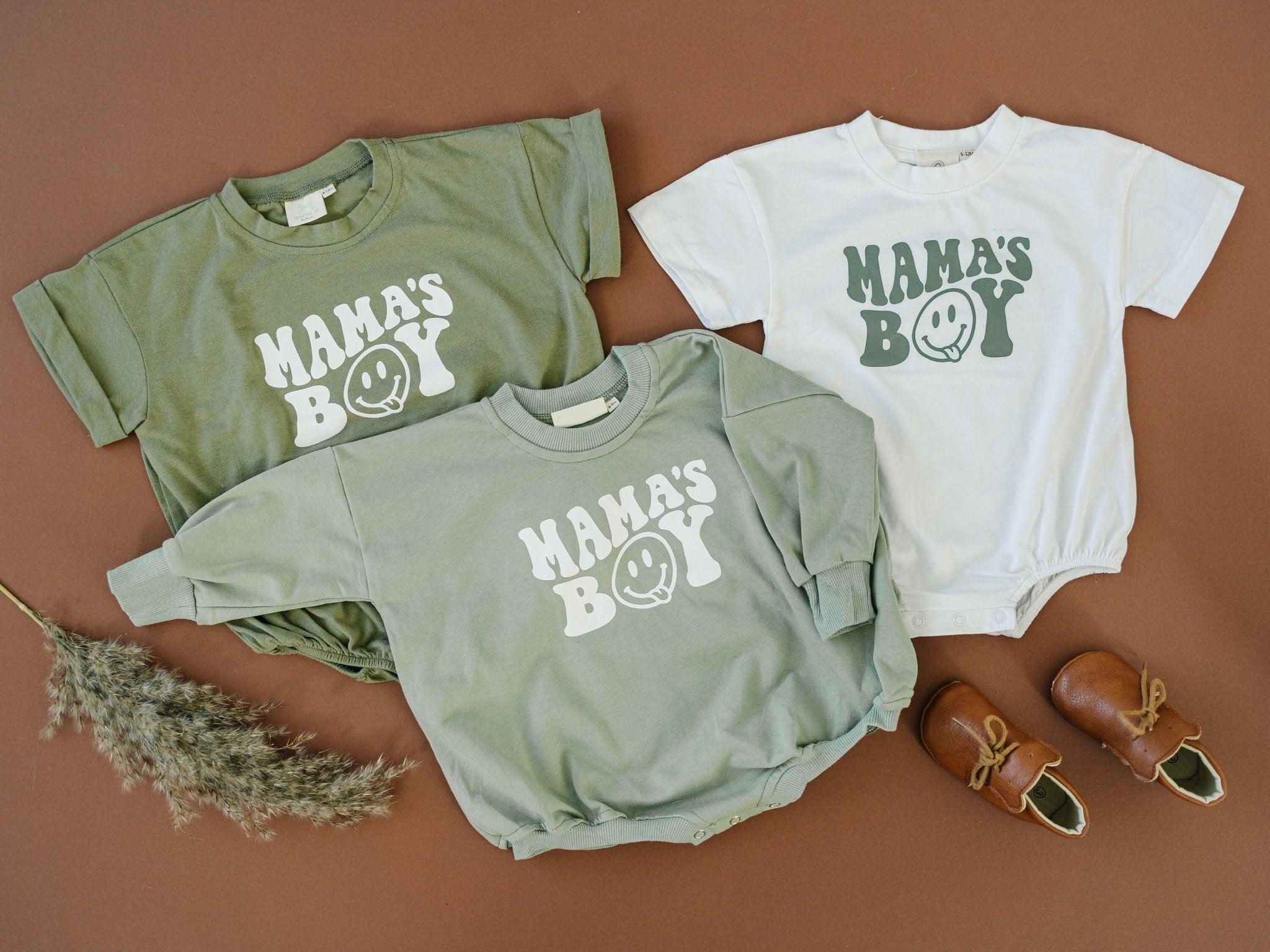 Mama's Boy Sweatshirt Romper - more colors