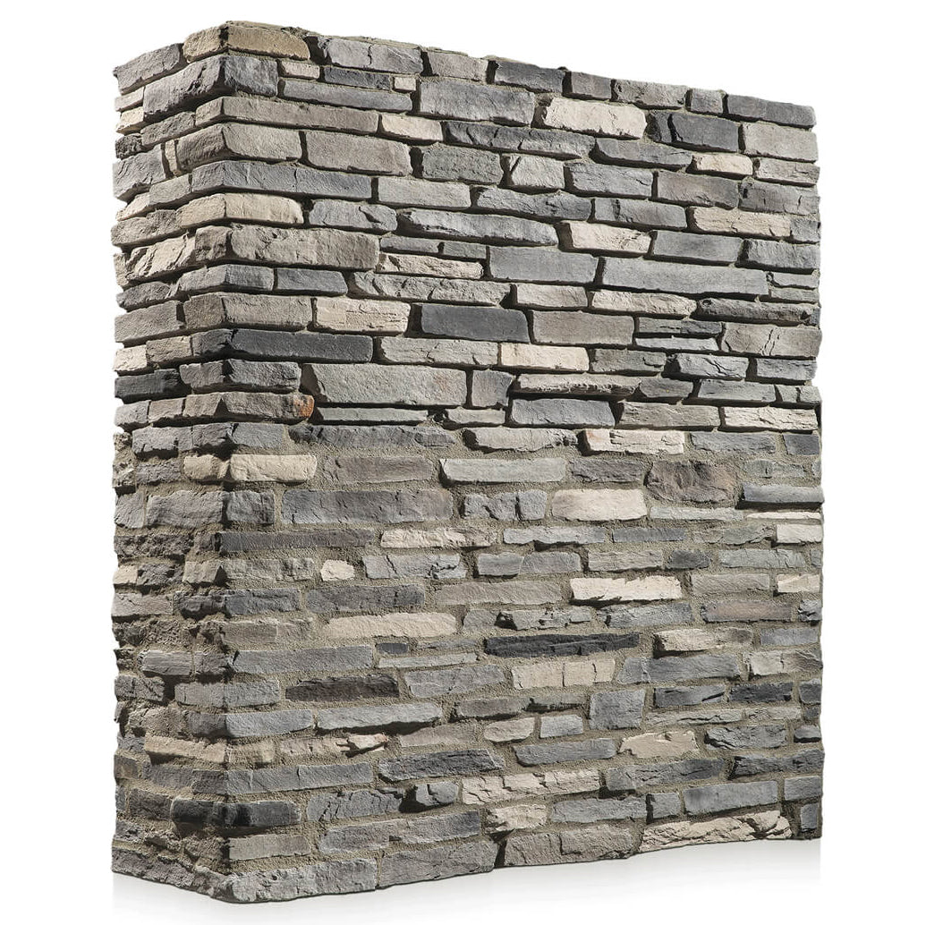 Sierra Ash Slate Look Manufactured Stone Handmade Veneer - Livfloors Collection