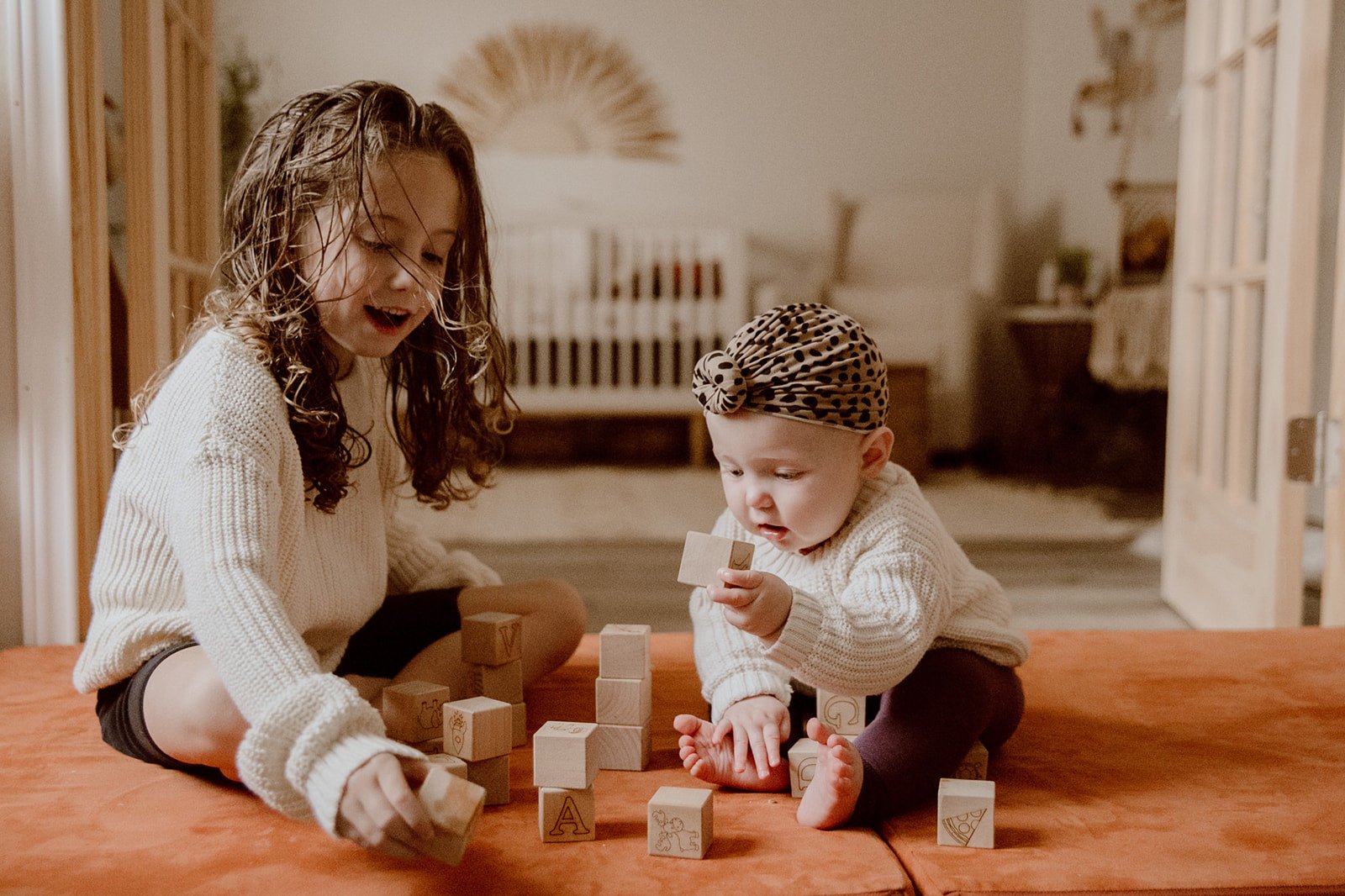 Maple ABC Block Set Blocks Bannor Toys   