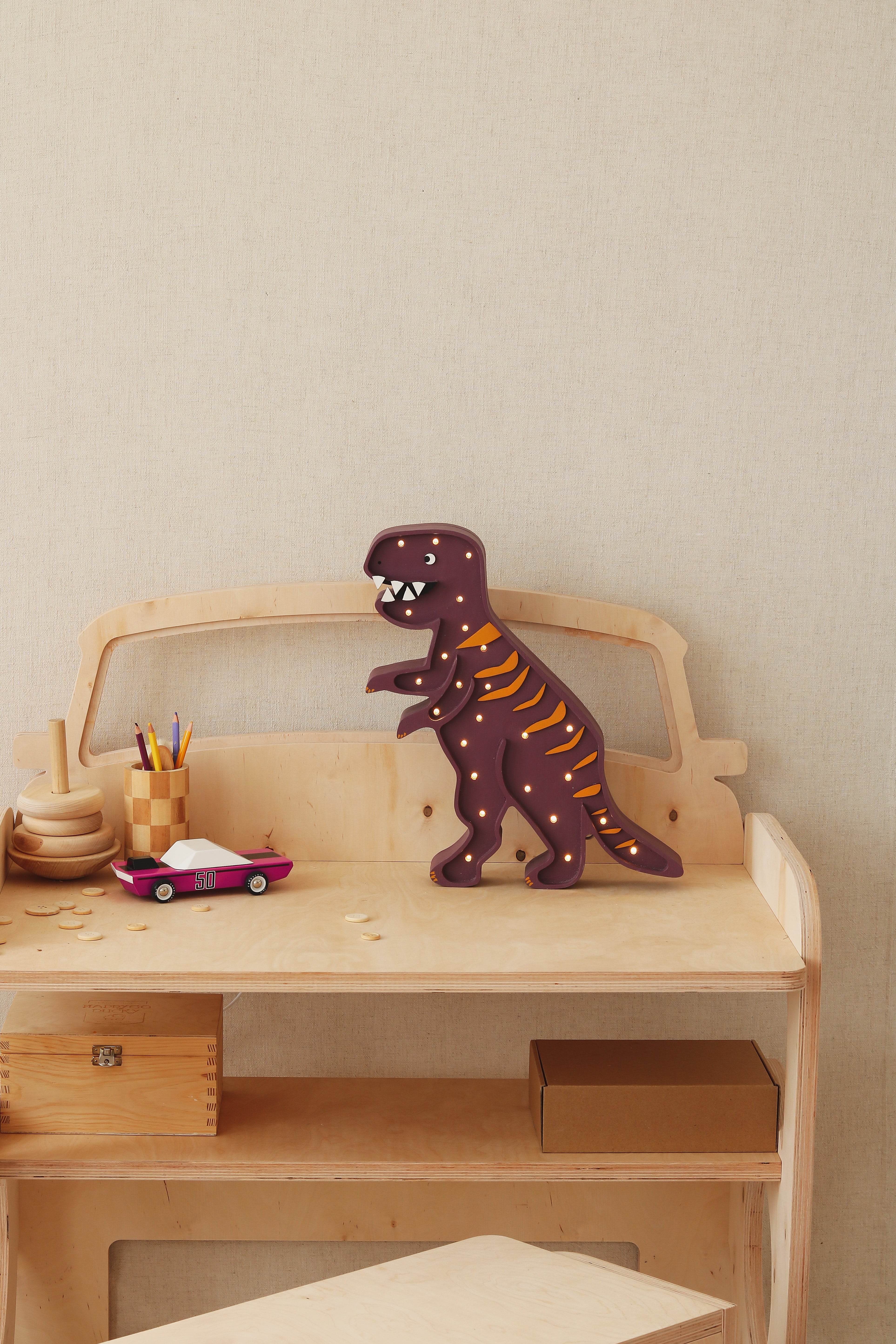 Little Lights T Rex Lamp