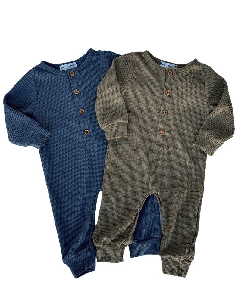 Marshall Button Front Jumpsuit - Coffee