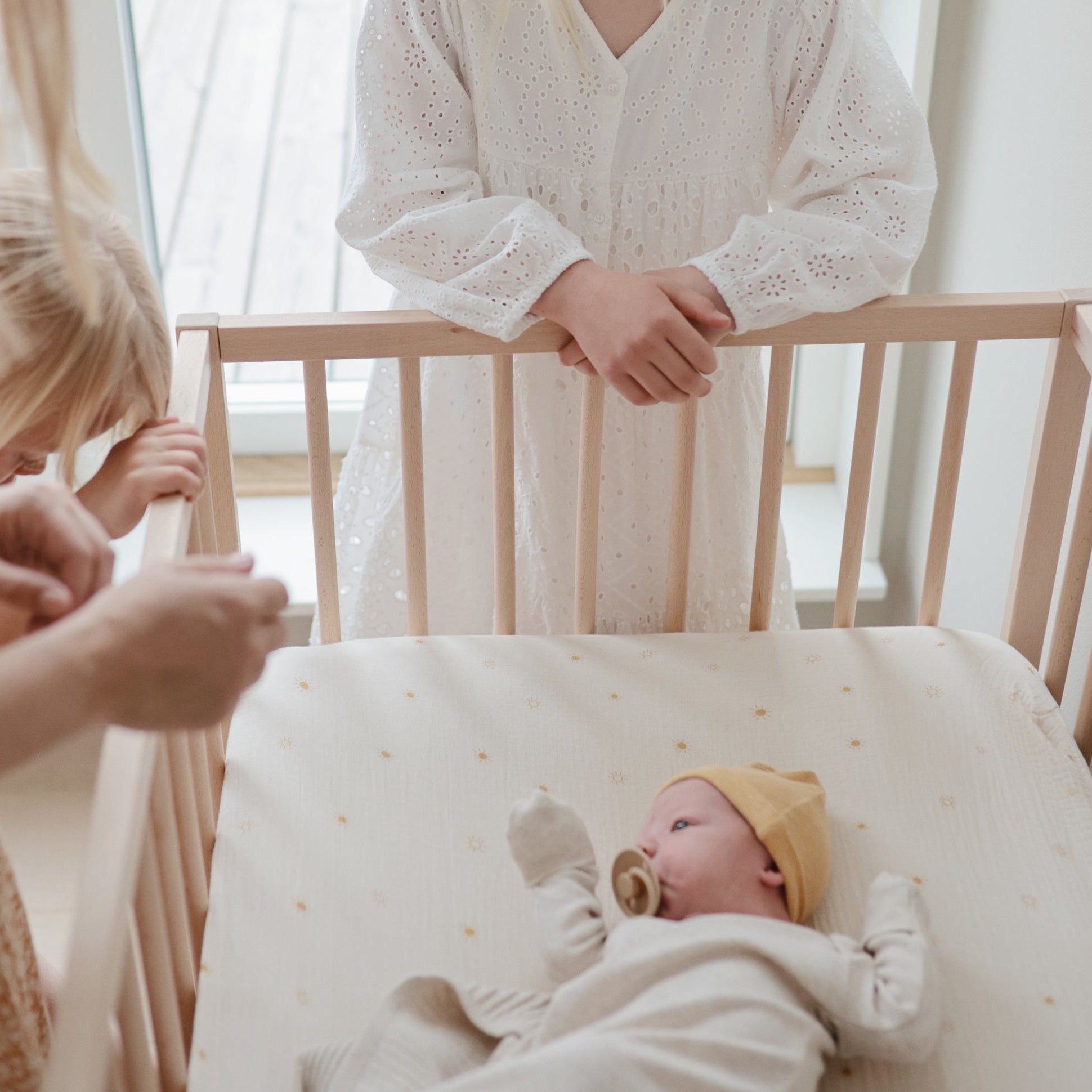 Mini Muslin Crib Sheet