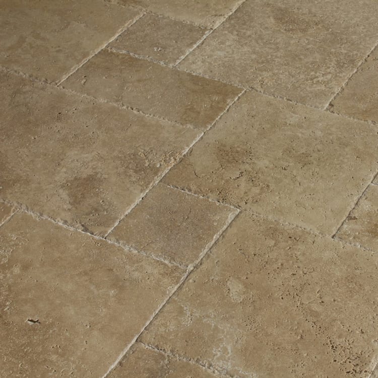 Meandros Walnut Antique Pattern Brushed, Chiseled, Unfilled - Livfloors Collection