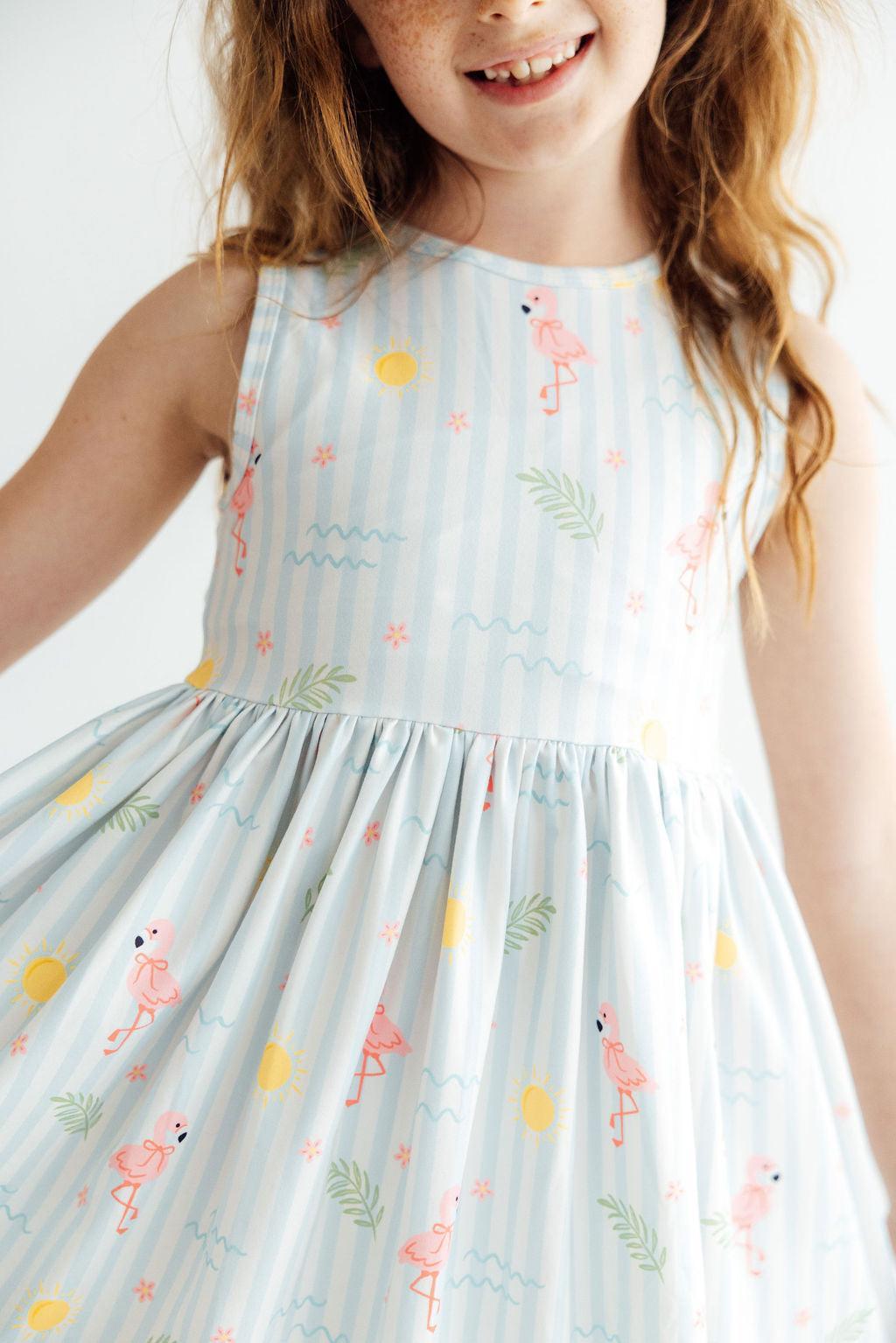 Beach Bum Tank Twirl Dress