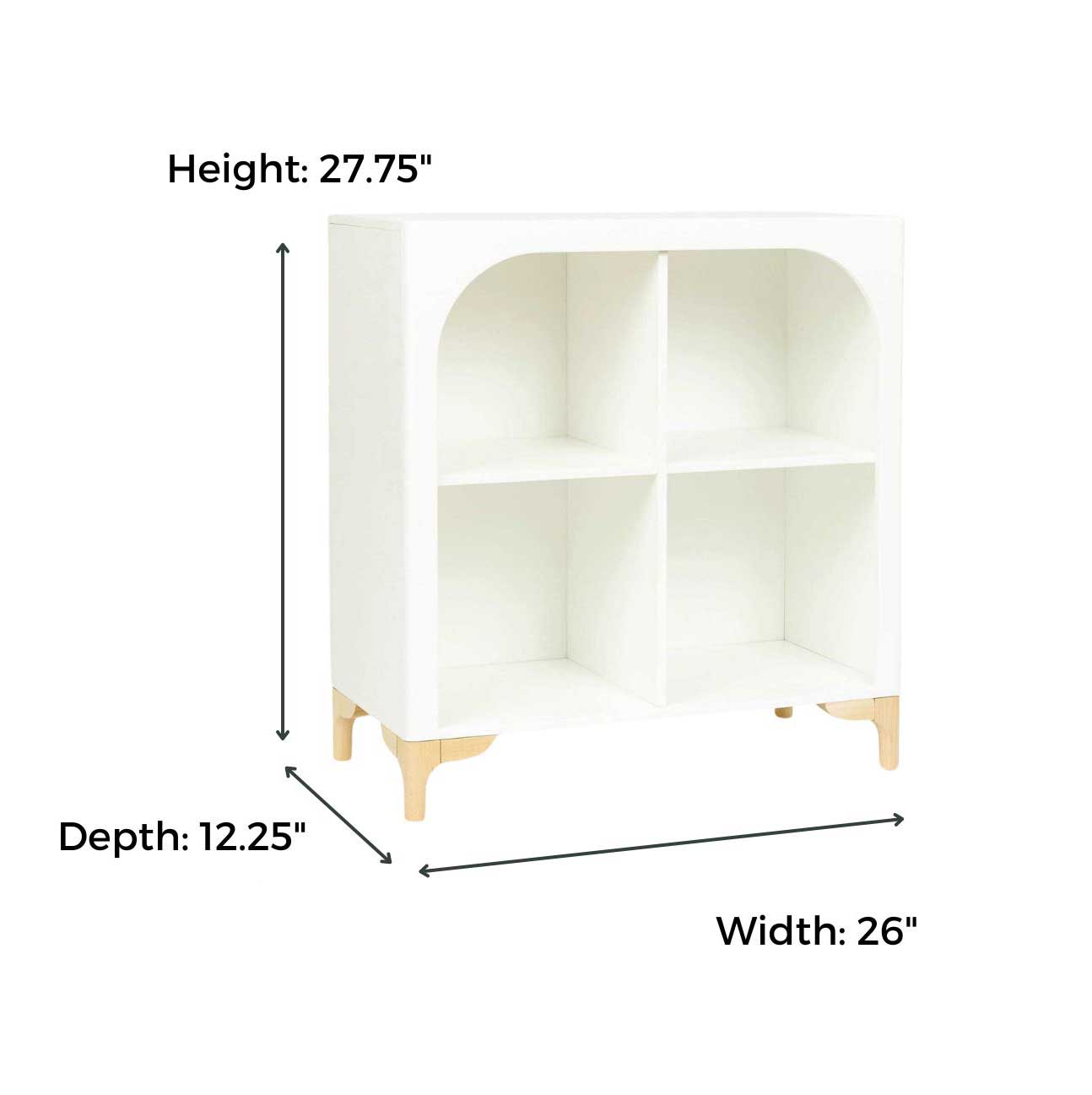 Archie Bookshelf Bookcases & Standing Shelves Milton & Goose   